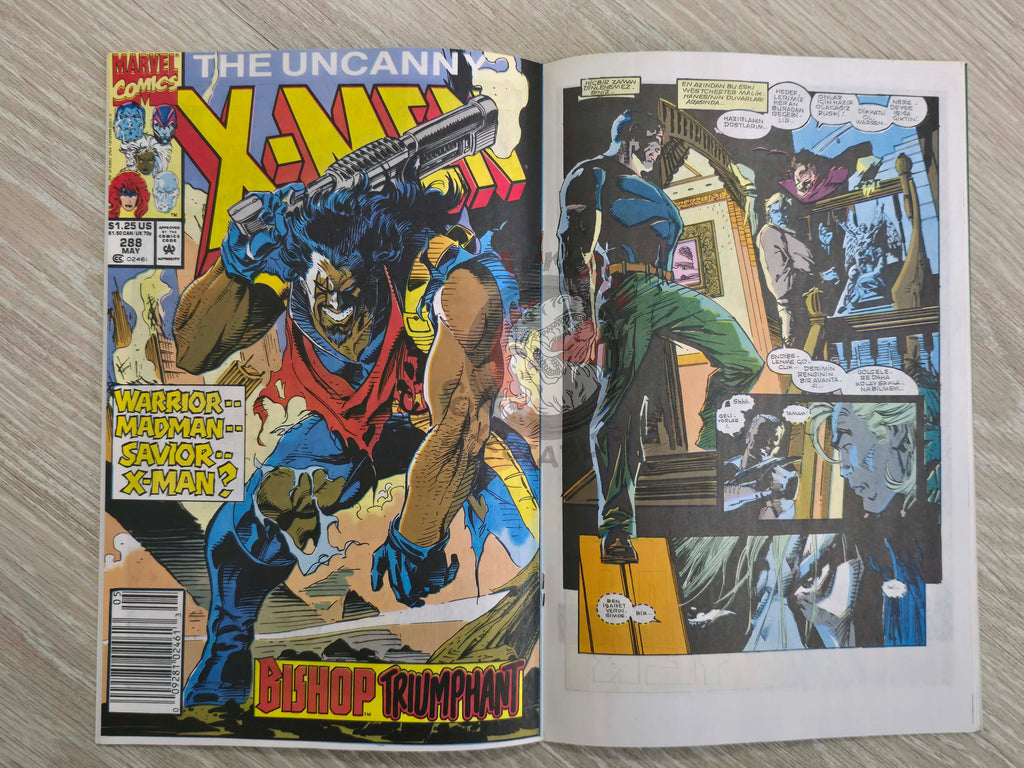 X-Men #8 1996 Turkish Comic Turkey Uncanny X-Men #287 #288
