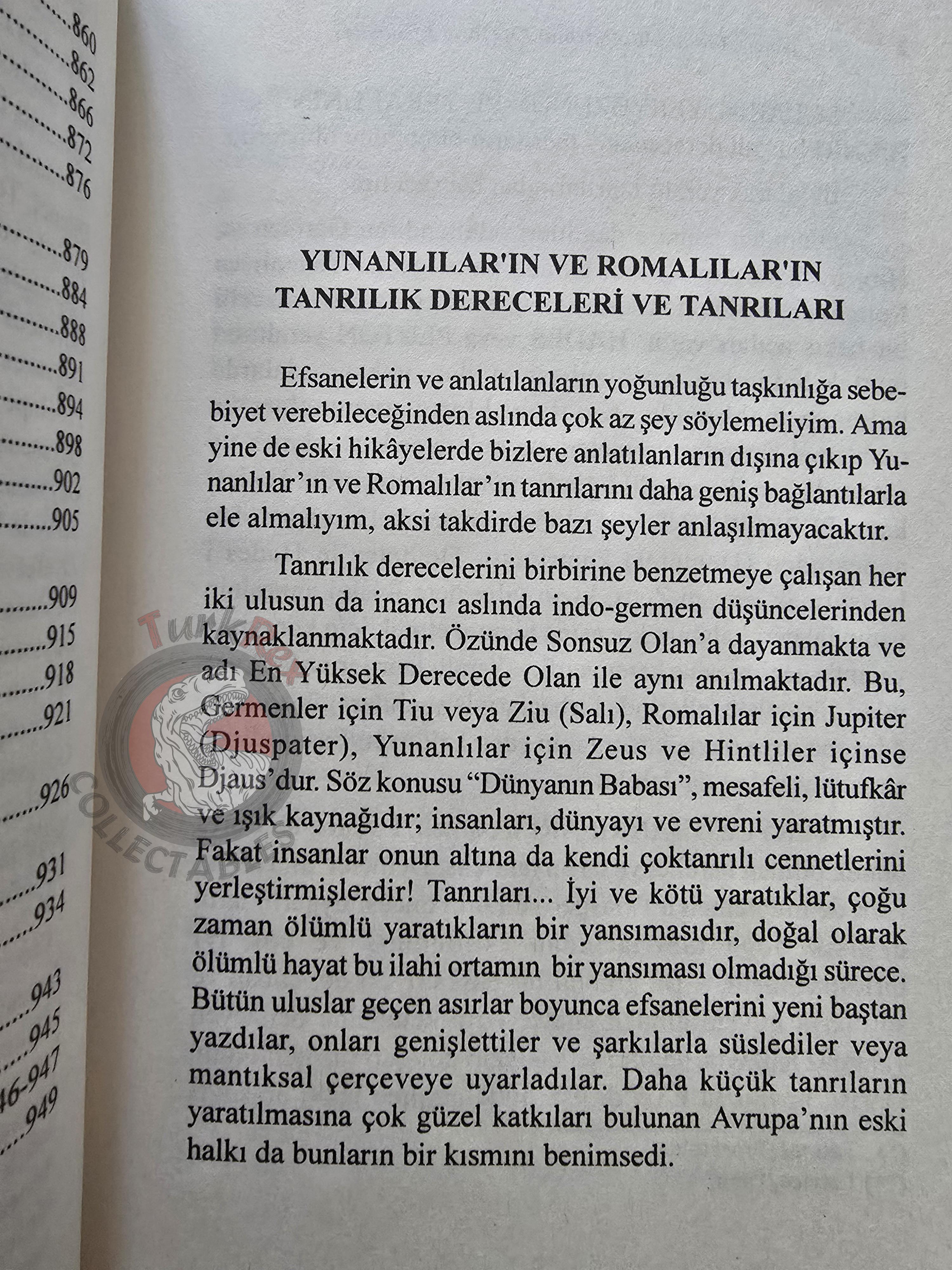 Gustav Schwab – Gods and Heroes: Myths and Epics of Ancient Greece 2015 Turkish Book Turkey