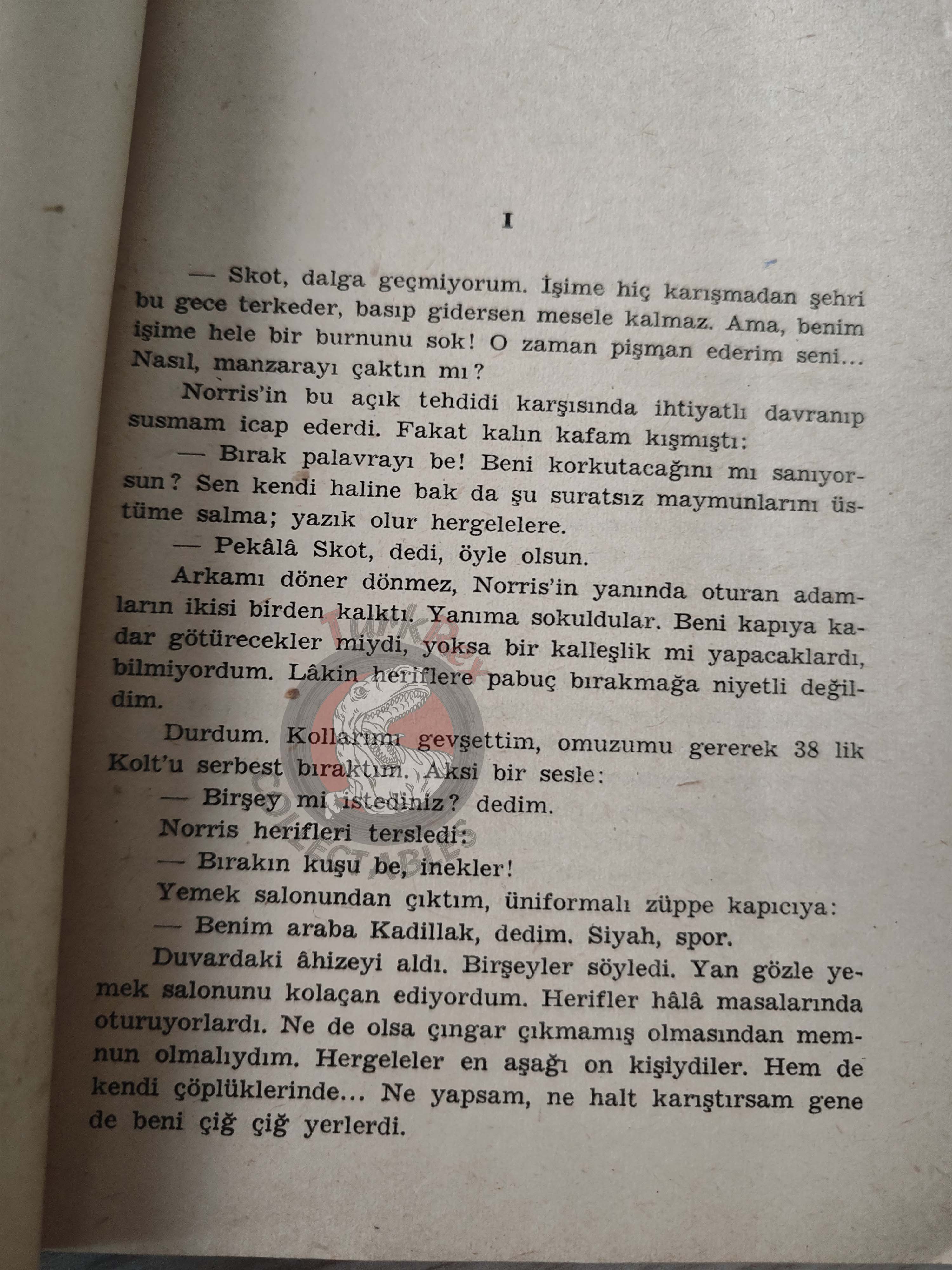 Richard S. Prather – Shell Scott Too Many Crooks 1955 Turkish Book Turkey