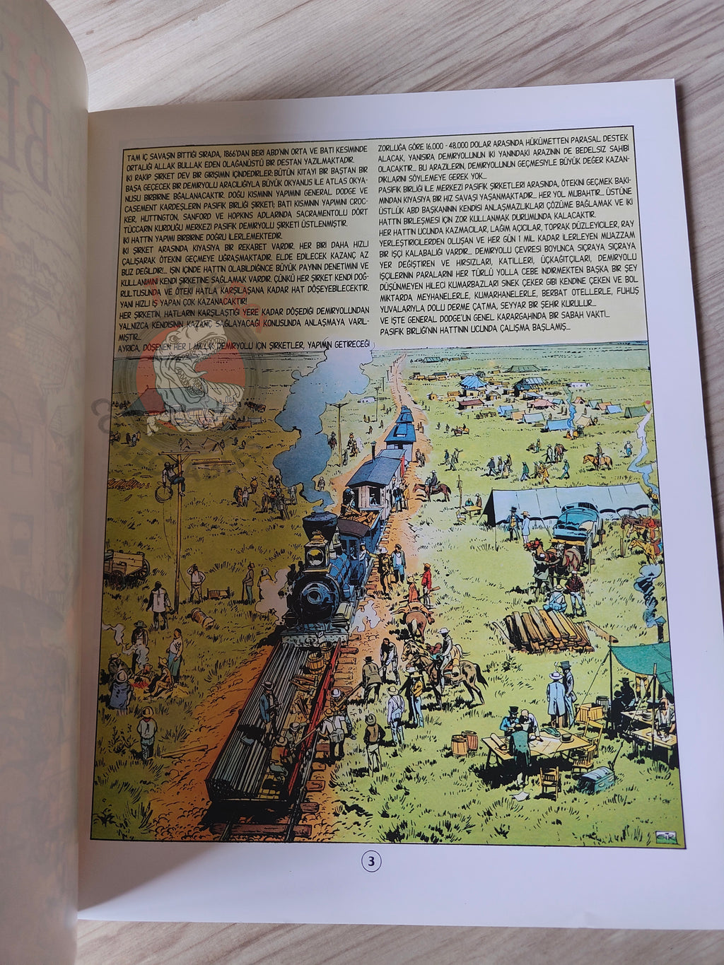 Blueberry #7 – The Iron Horse 2004 1st Edition Turkish Comic Turkey