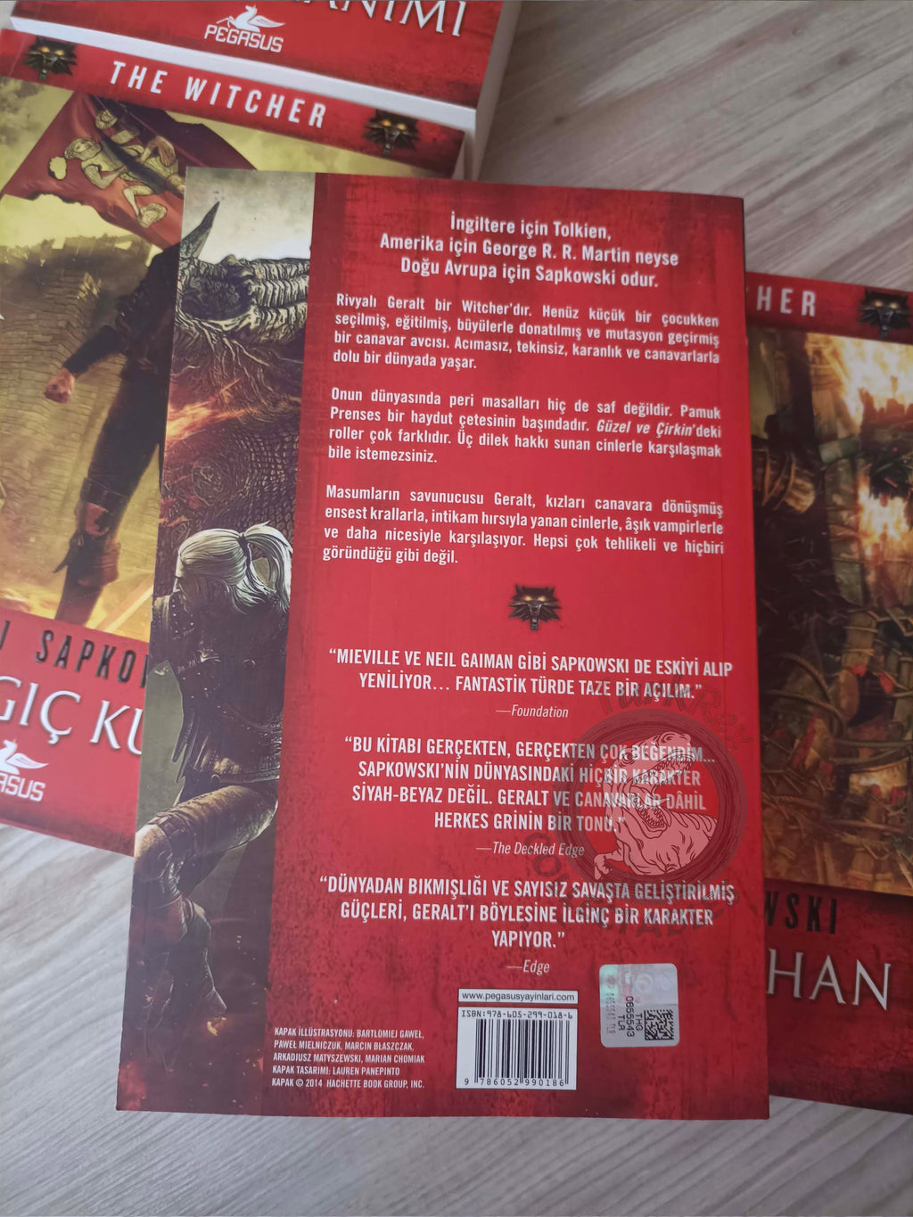 Andrzej Sapkowski  – The Witcher Series Turkish Book Turkey