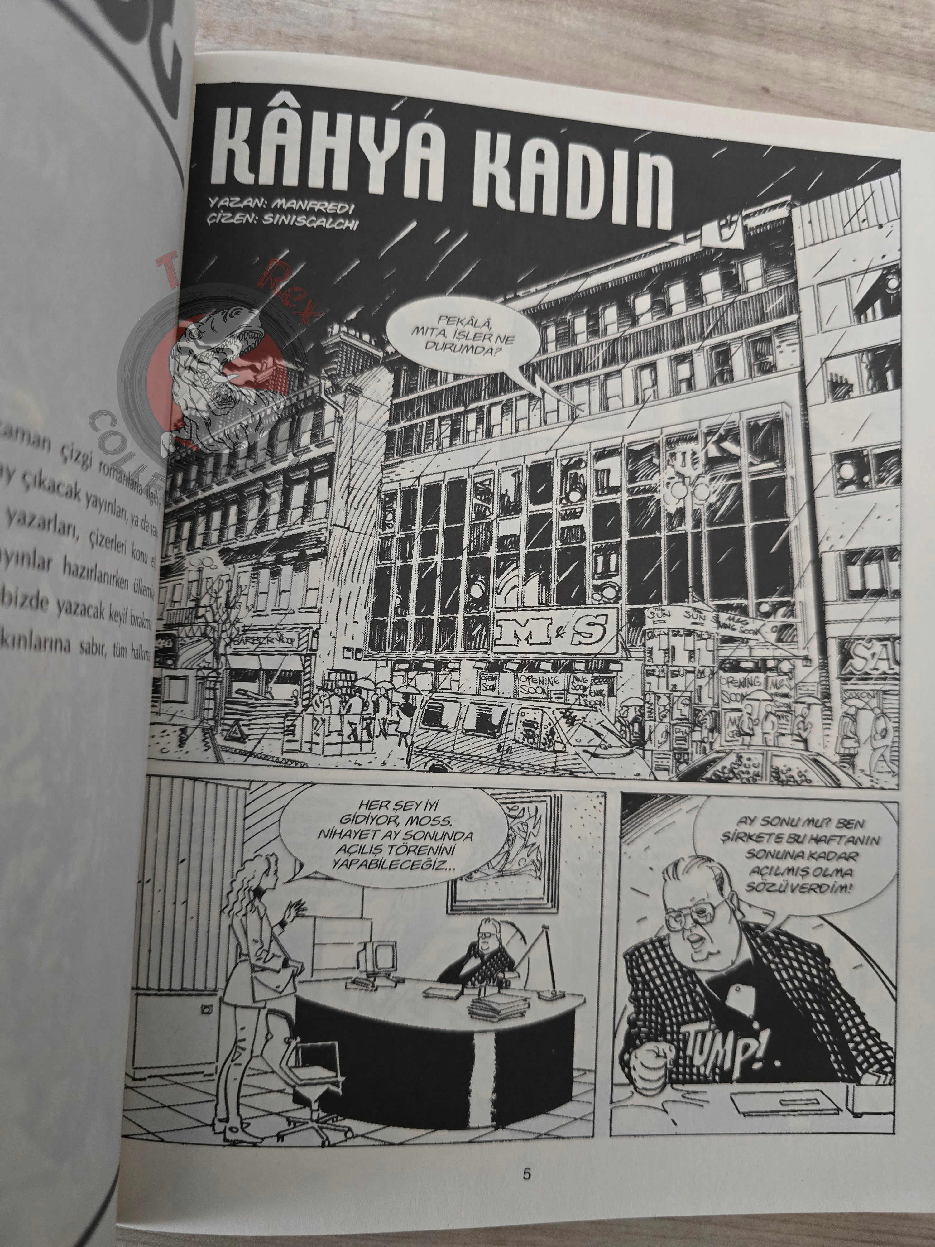 Dylan Dog #18 2016 Turkish Comic Turkey #116 La governante