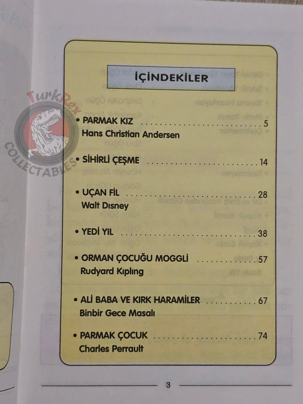 Hans Christian Andersen – Thumbelina 2000 Turkish Book Turkey Illustrated Dumbo