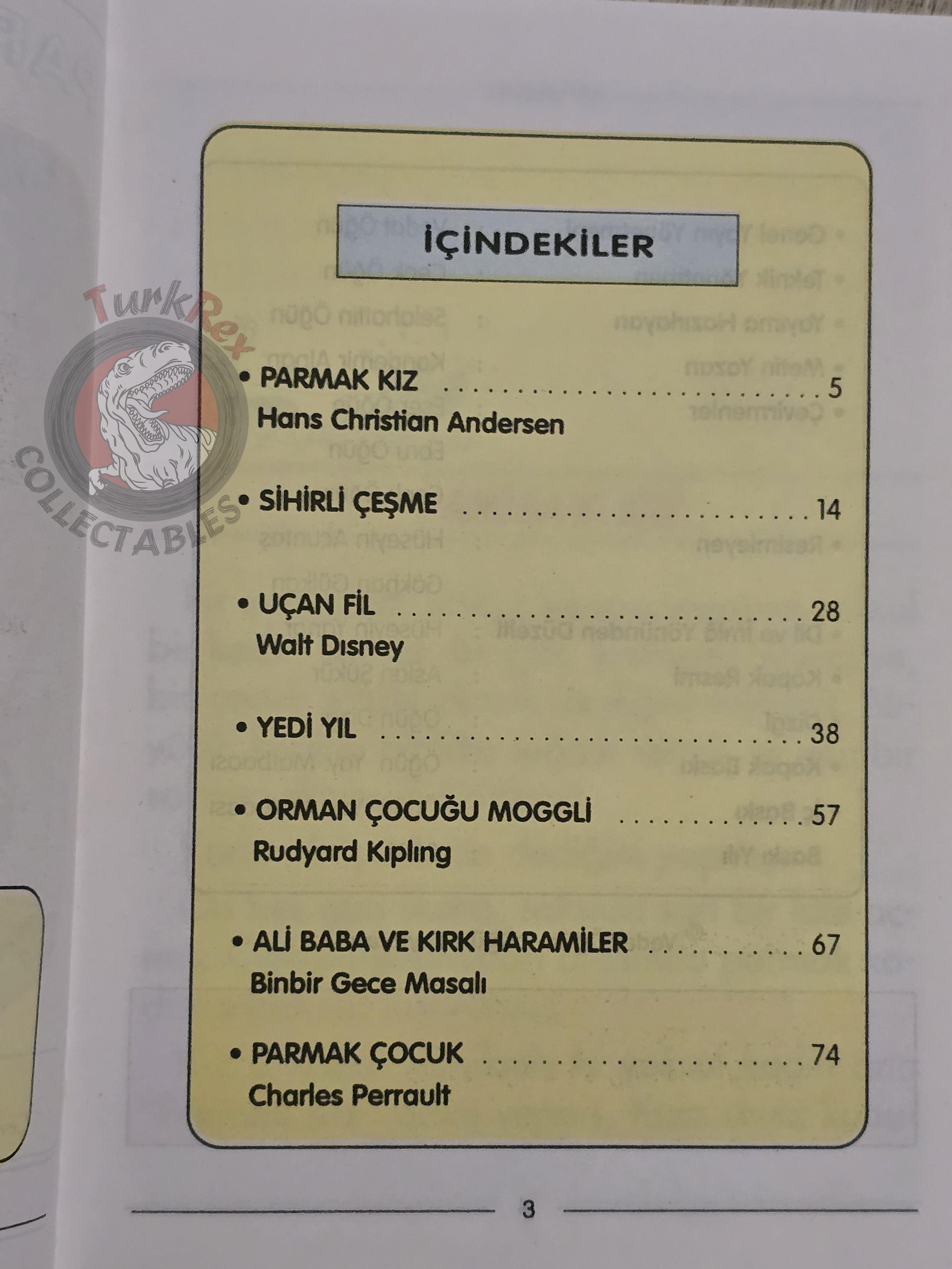 Hans Christian Andersen – Thumbelina 2000 Turkish Book Turkey Illustrated Dumbo