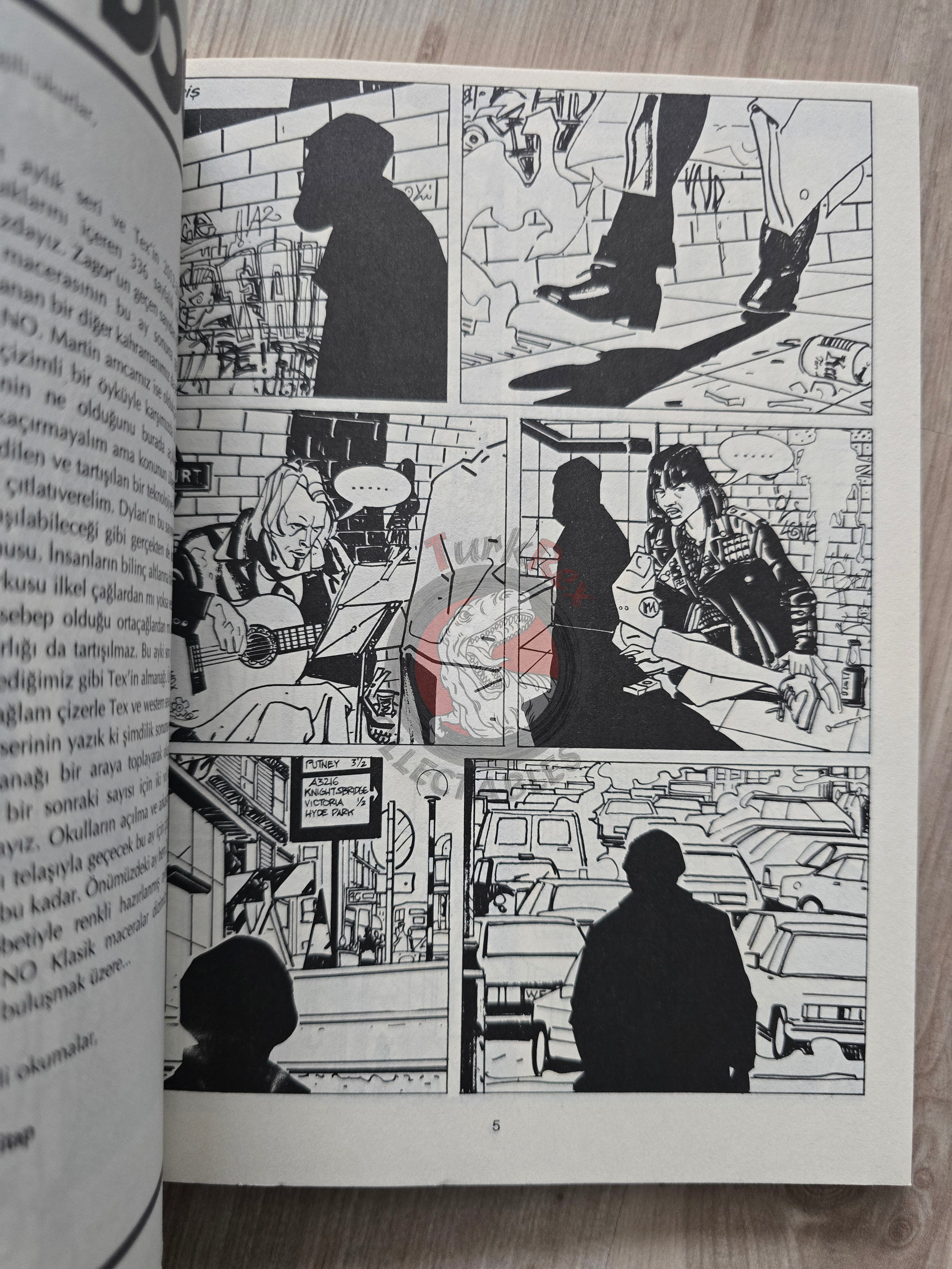 Dylan Dog #7 2015 Turkish Comic Turkey #105 L’orrenda invasione
