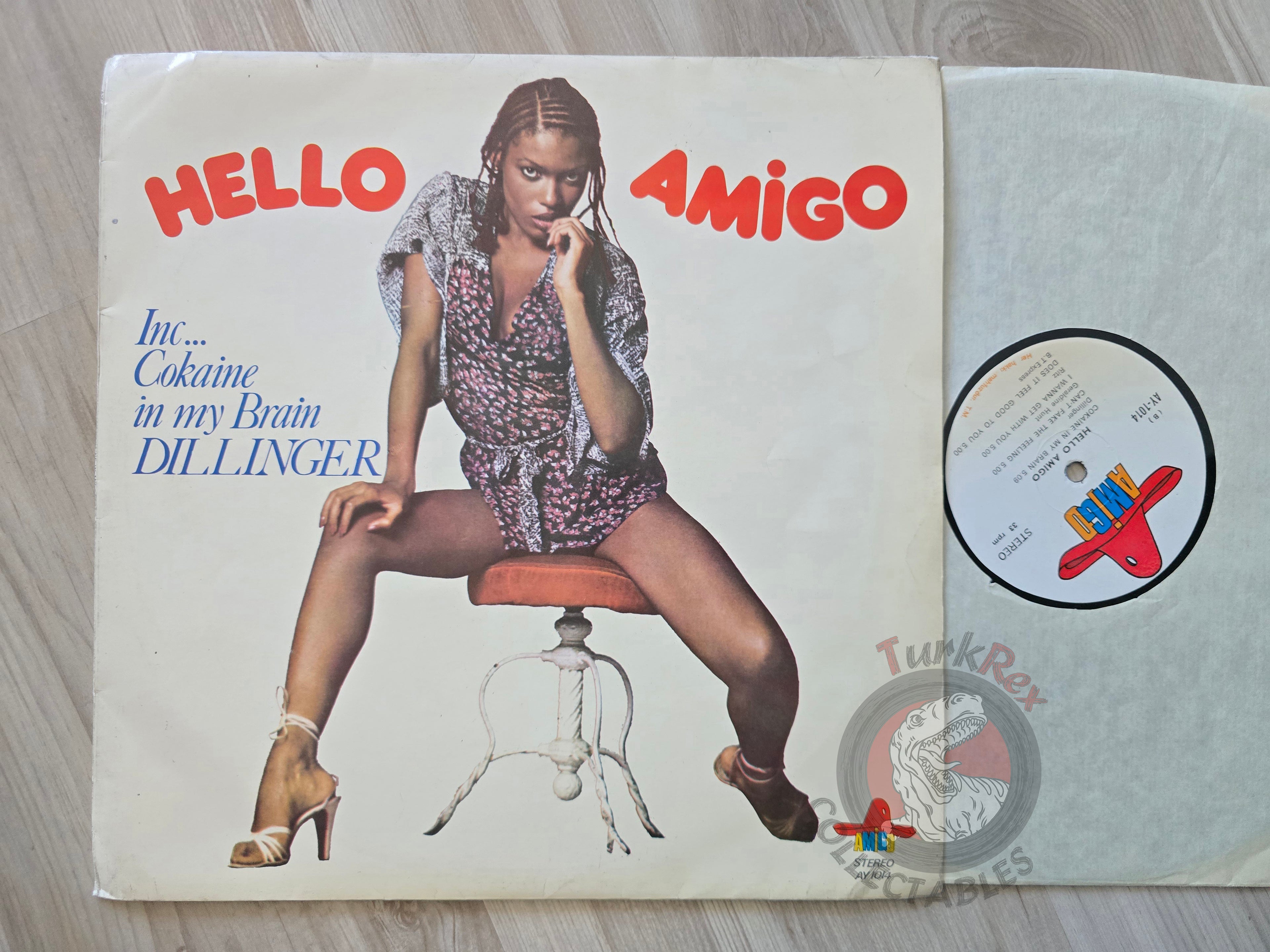 Various – Hello Amigo Turkish Pressing Vinyl Turkey Edition