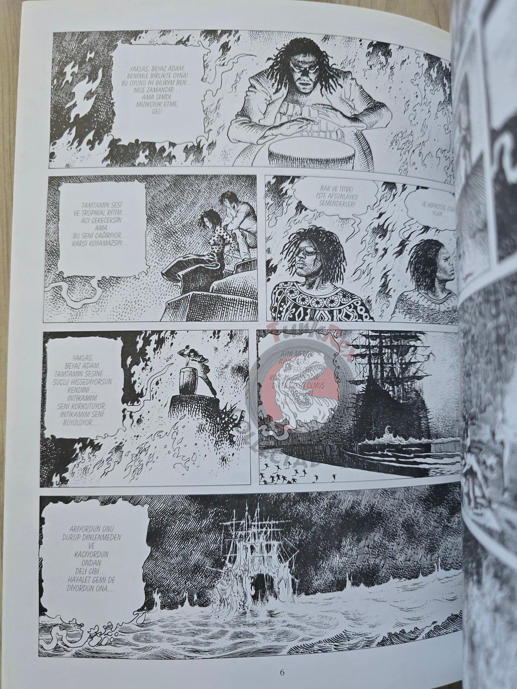 Manara Giuseppe Bergman #4 2006 Turkish Comic Turkey Tous en scène