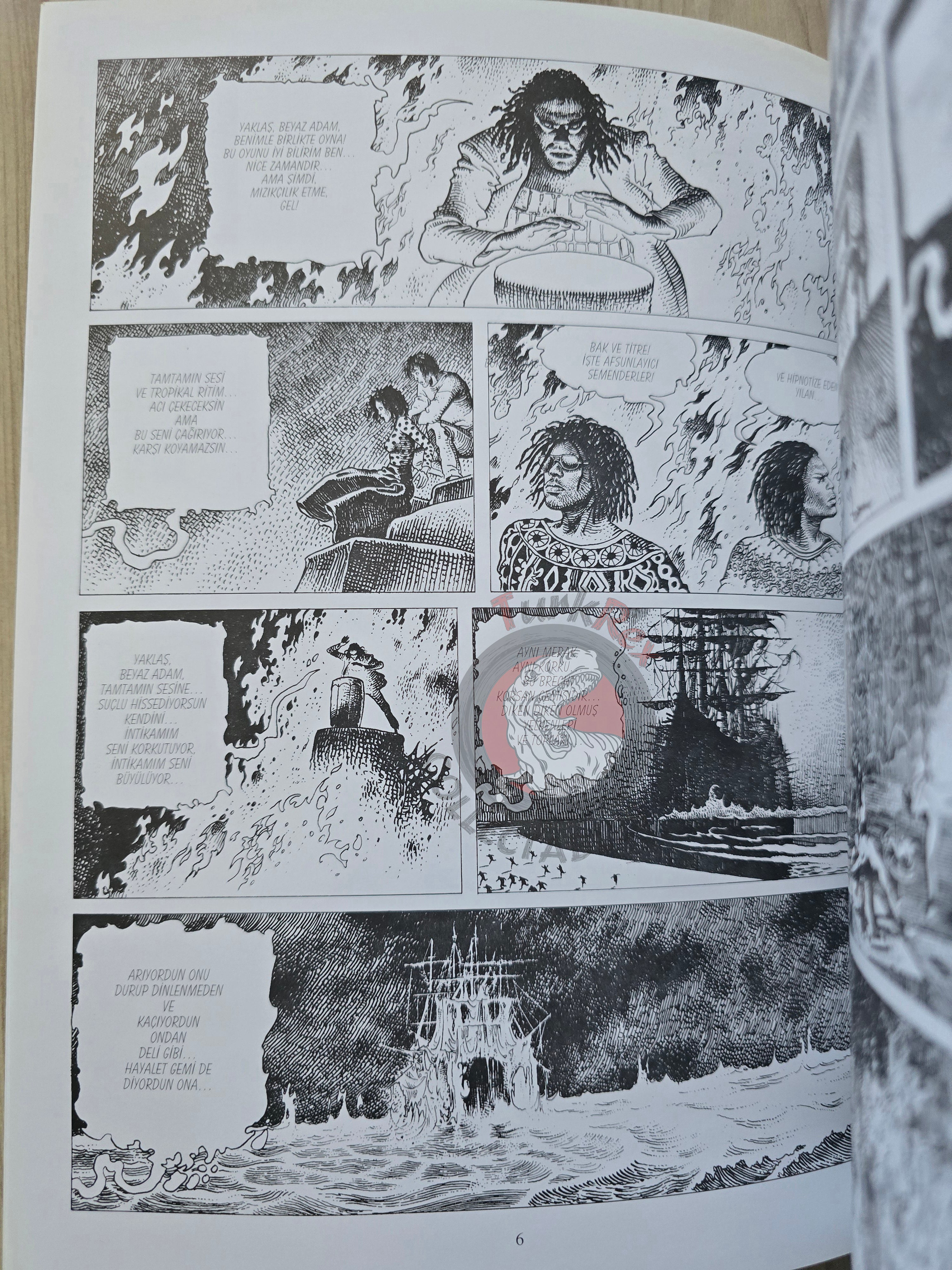 Manara Giuseppe Bergman #4 2006 Turkish Comic Turkey Tous en scène