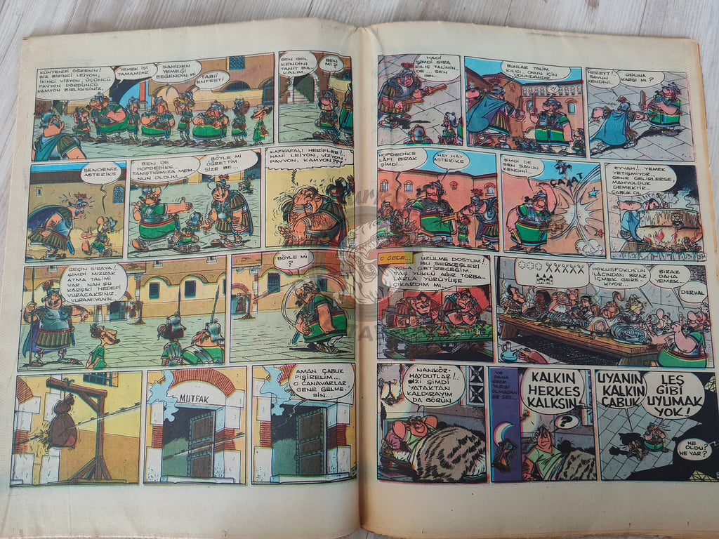 Asterix – Asterix the Legionary 80s Turkish Edition Comic Turkey 2