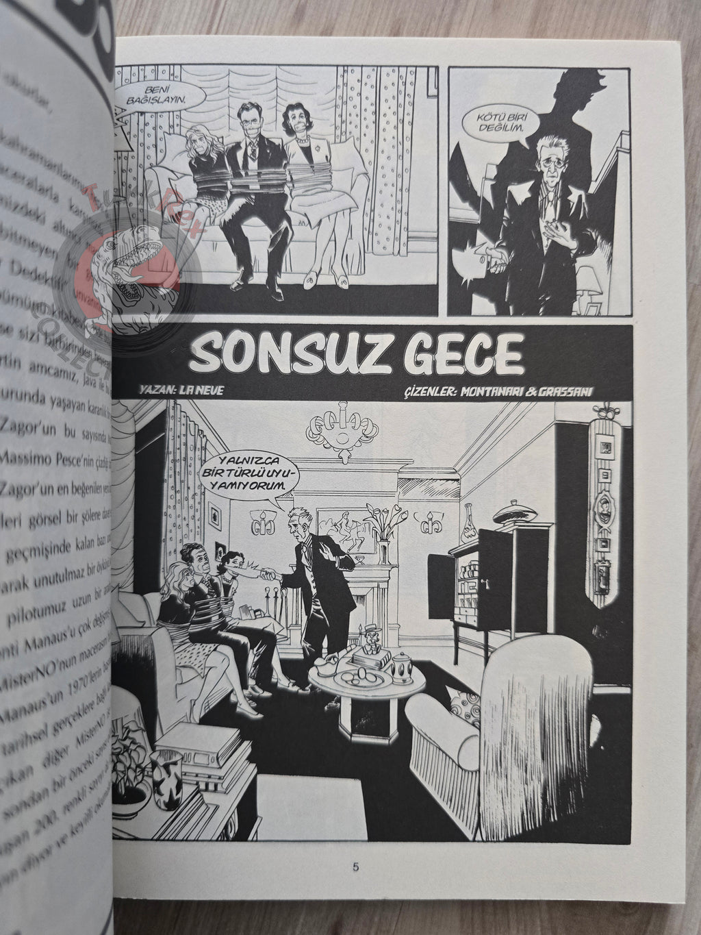 Dylan Dog #6 2015 Turkish Comic Turkey #104 Notte senza fine