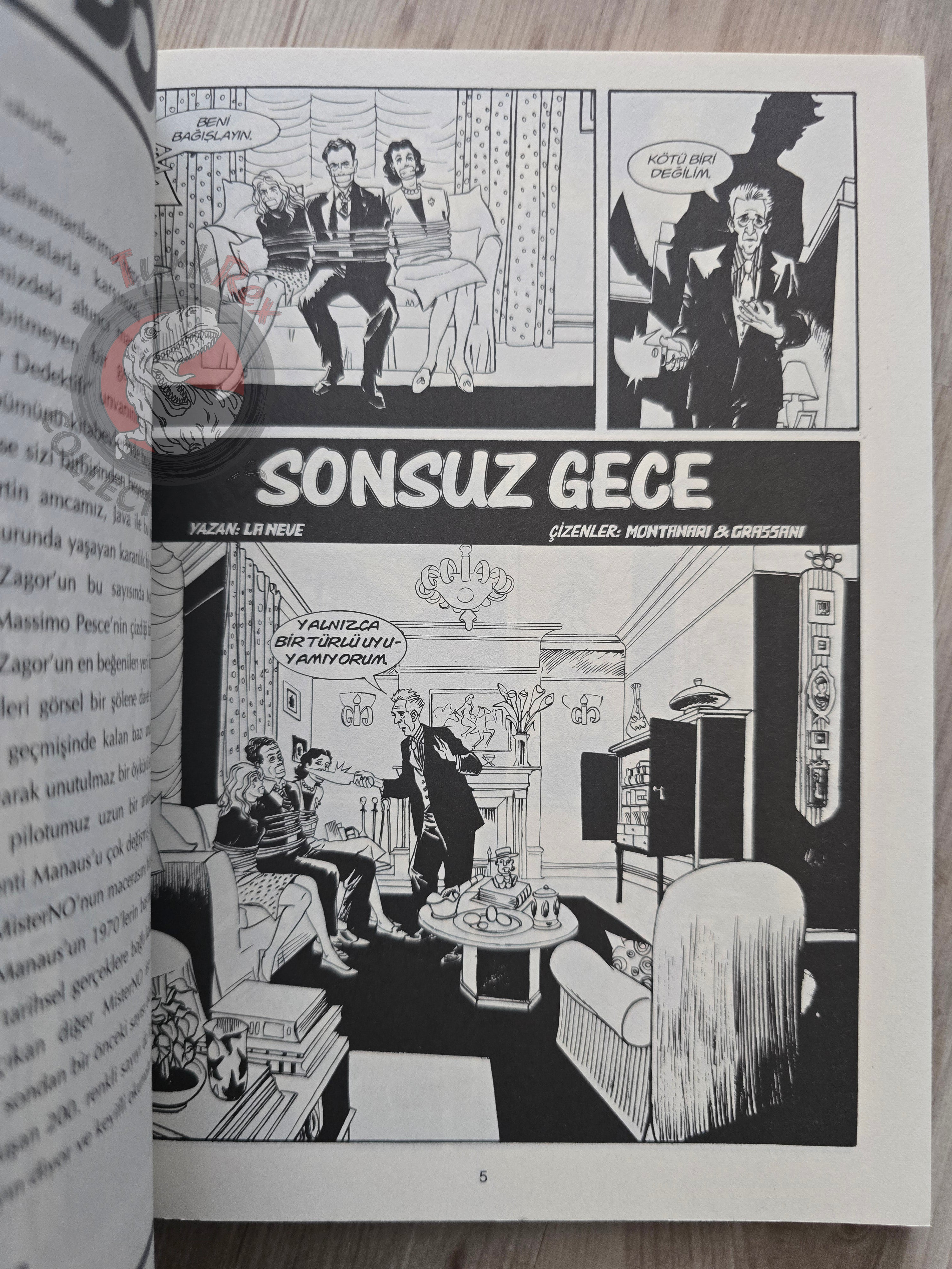 Dylan Dog #6 2015 Turkish Comic Turkey #104 Notte senza fine
