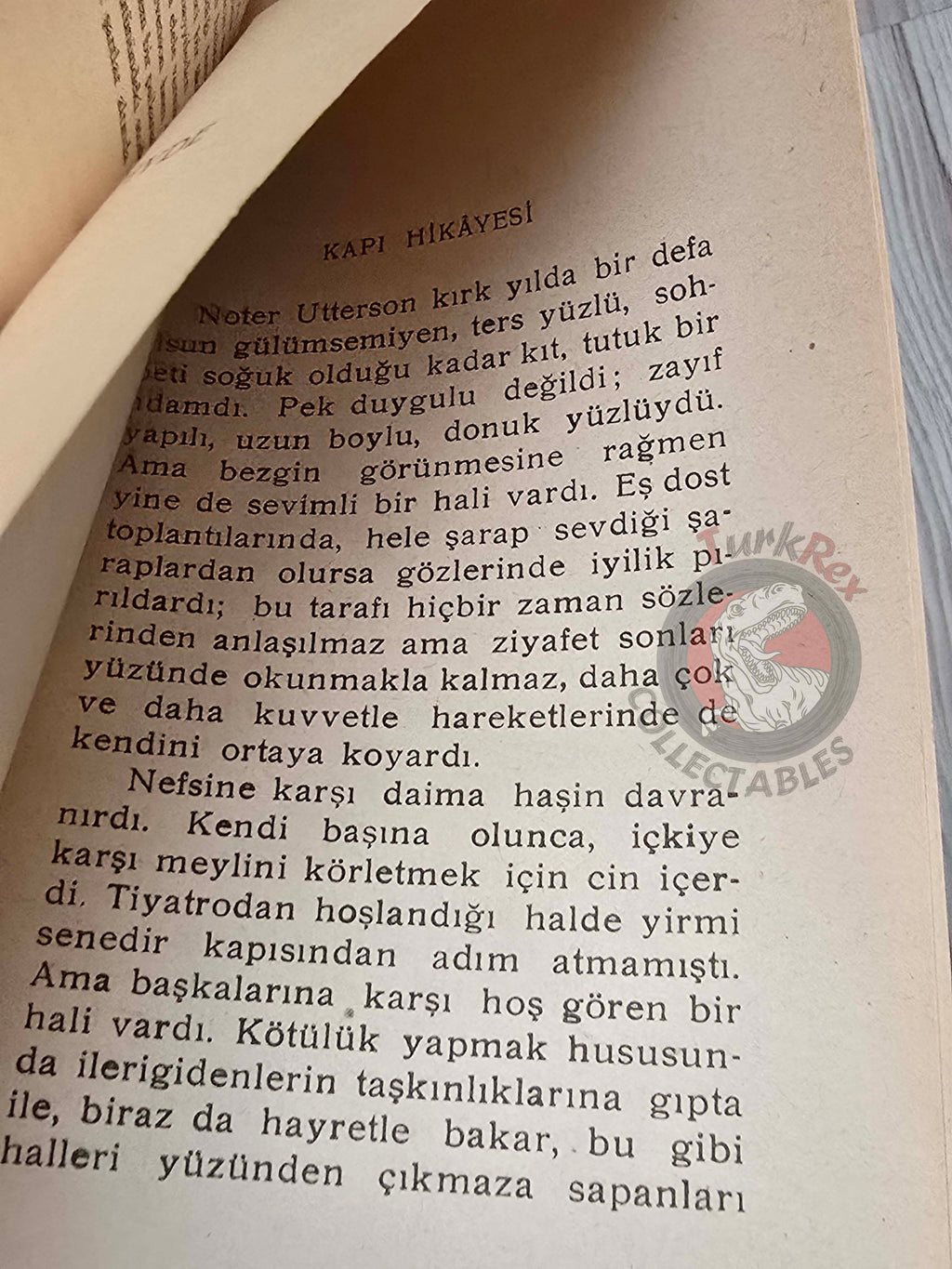 Robert Louis Stevenson – Dr Jekyll & Mr. Hyde 1944 Turkish Book Turkey
