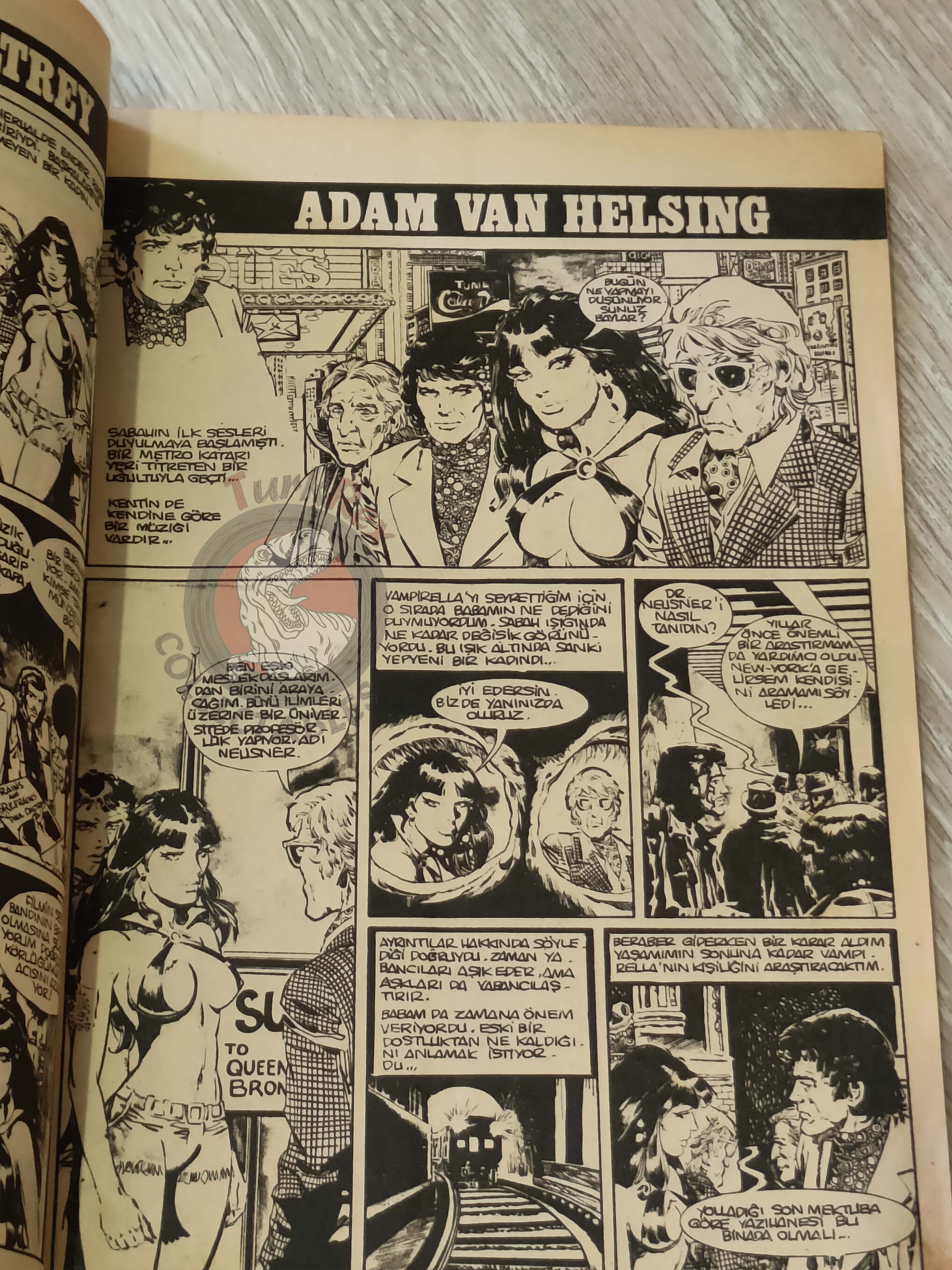 Vampirella #21 1977 Turkish Comic Turkey Warren Publishing cover #30 #54 Space 1999