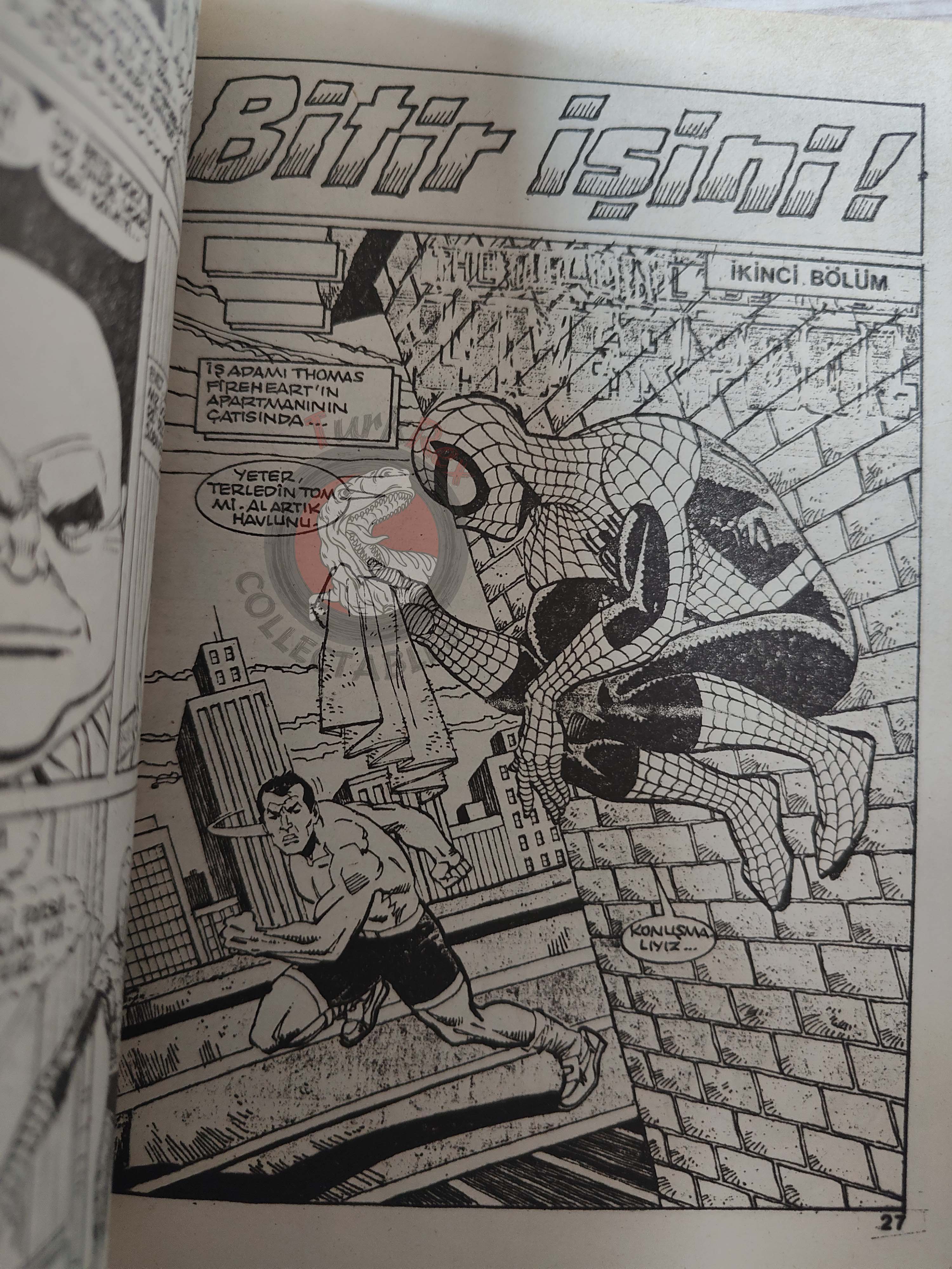 Spider-Man #131 1991 Turkish Comic Turkey Spectacular #165 #166 #167 Hulk #273