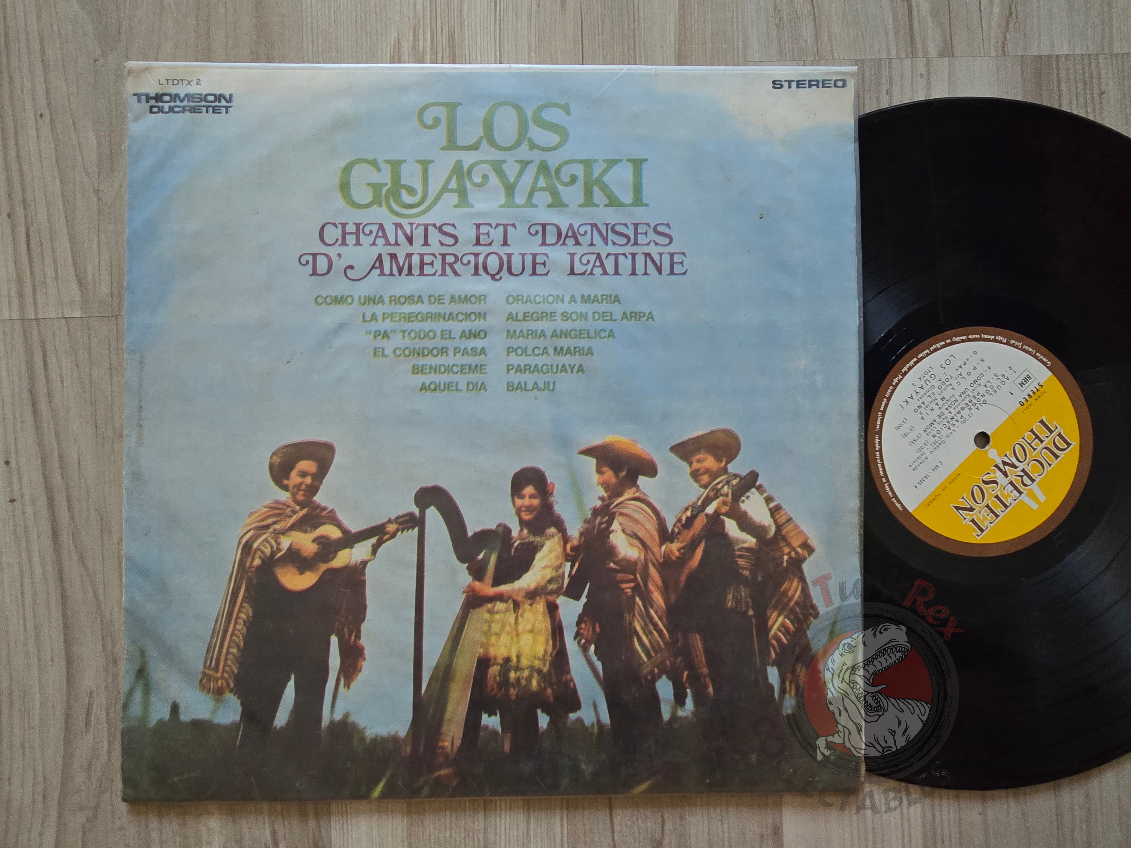 Los Guayaki – Chants, Danses Et Rythmes D'Amérique Latine Turkish Pressing Vinyl Turkey Edition