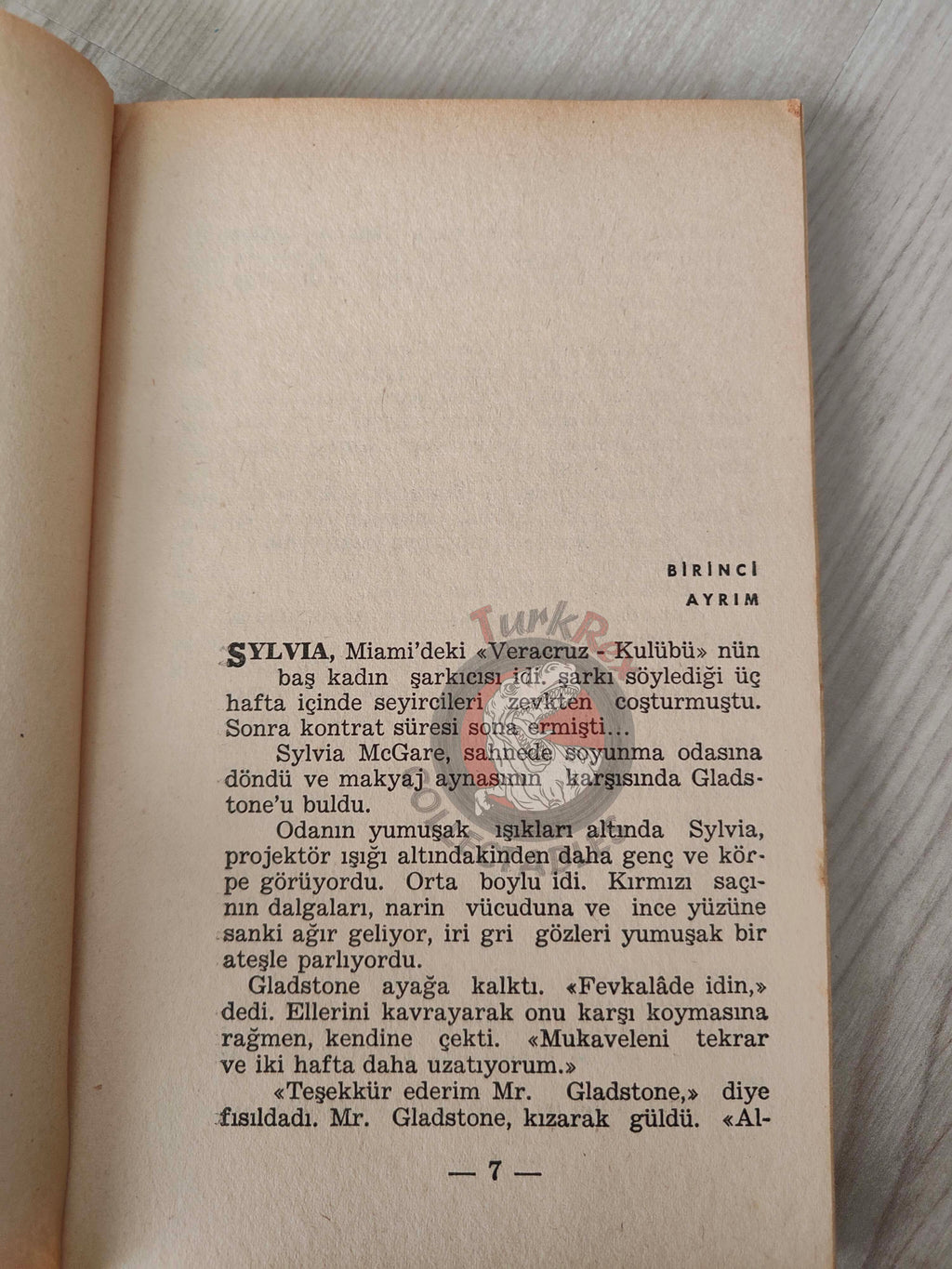 Jerry Cotton – Commando from Hell 1968 1st Turkish Book Turkey