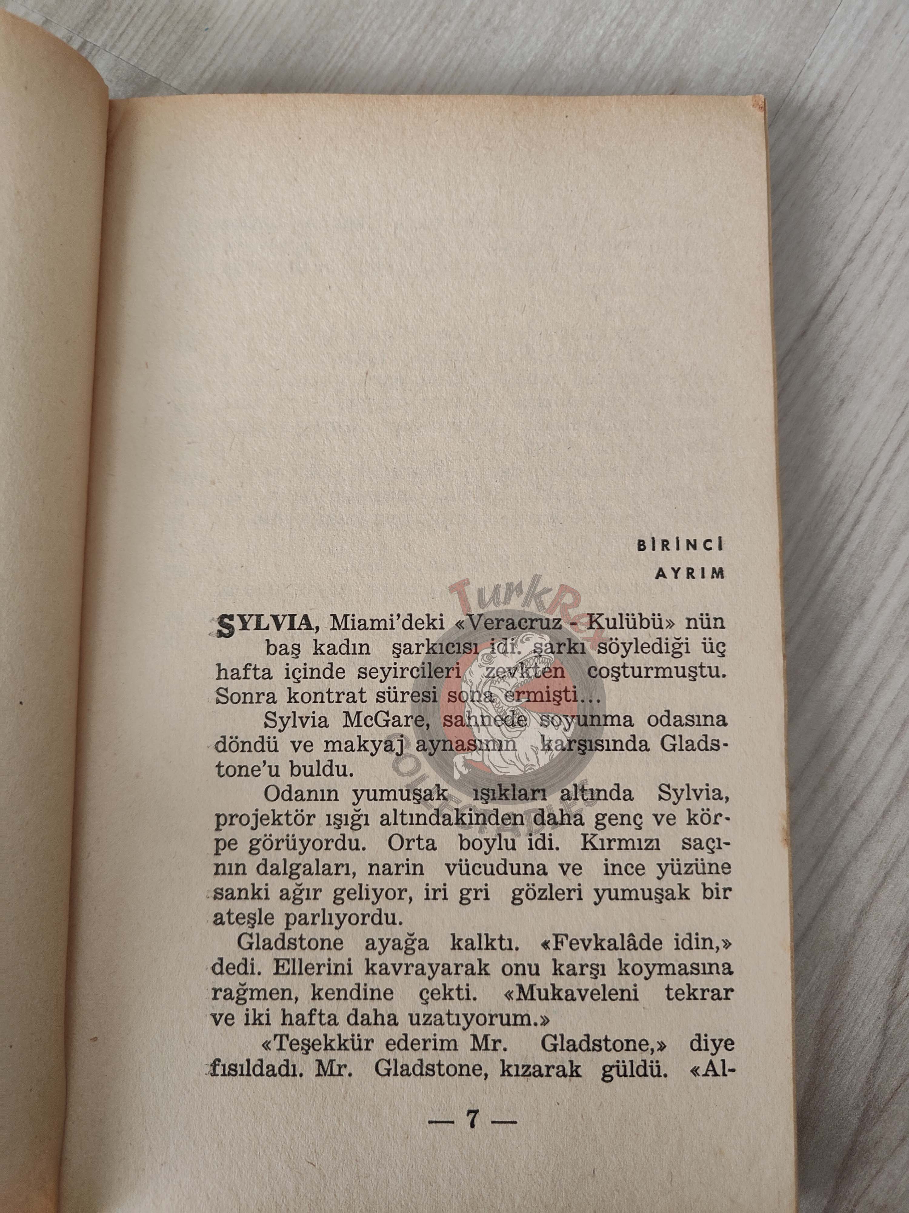 Jerry Cotton – Commando from Hell 1968 1st Turkish Book Turkey