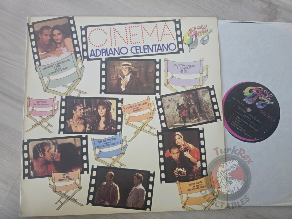 Adriano Celentano – Cinema Turkish Pressing Vinyl Turkey Edition
