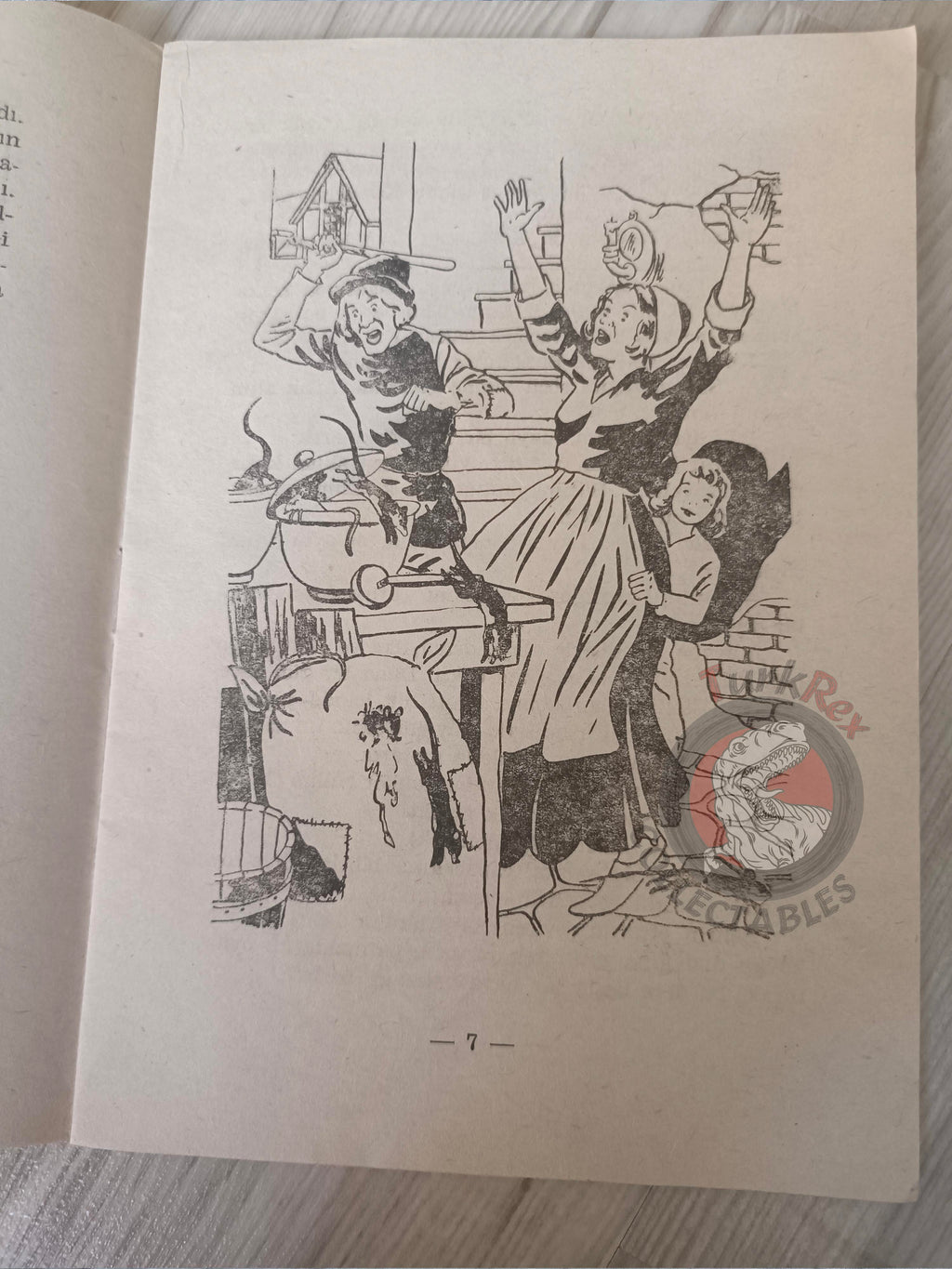 Grimm Brothers – Pied Piper of Hamelin 1973 Turkish Book Turkey Illustrated