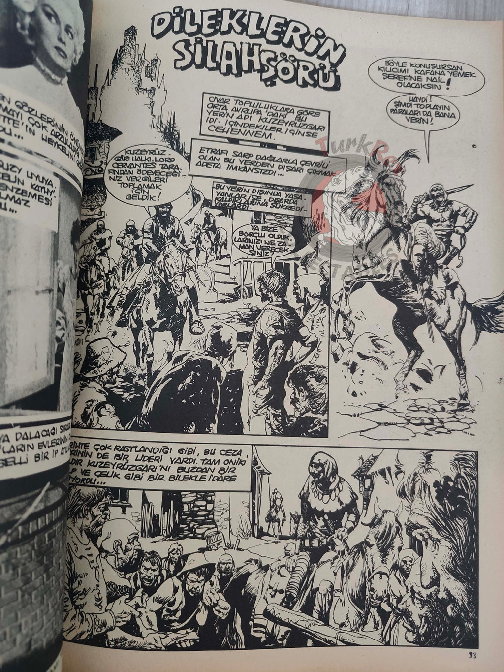 Korku February 1977 Turkish Comic Turkey Vampirella #44 Warren Creepy Eerie