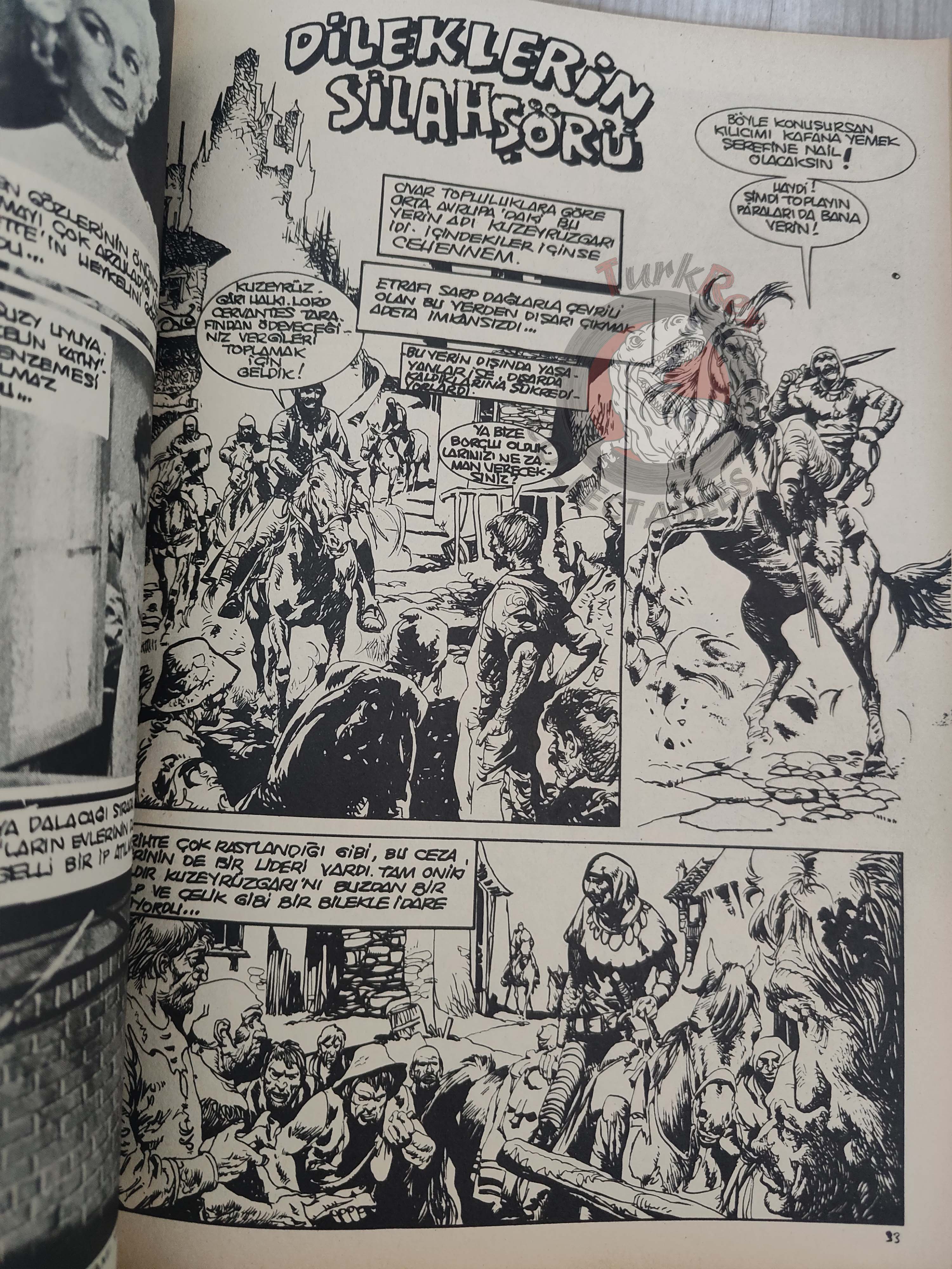 Korku February 1977 Turkish Comic Turkey Vampirella #44 Warren Creepy Eerie