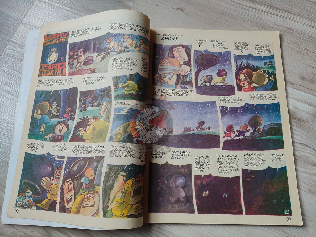 Milliyet Çocuk #4 1980 Turkish Comic Turkey Joyas Literarias Juveniles #141 Karl May