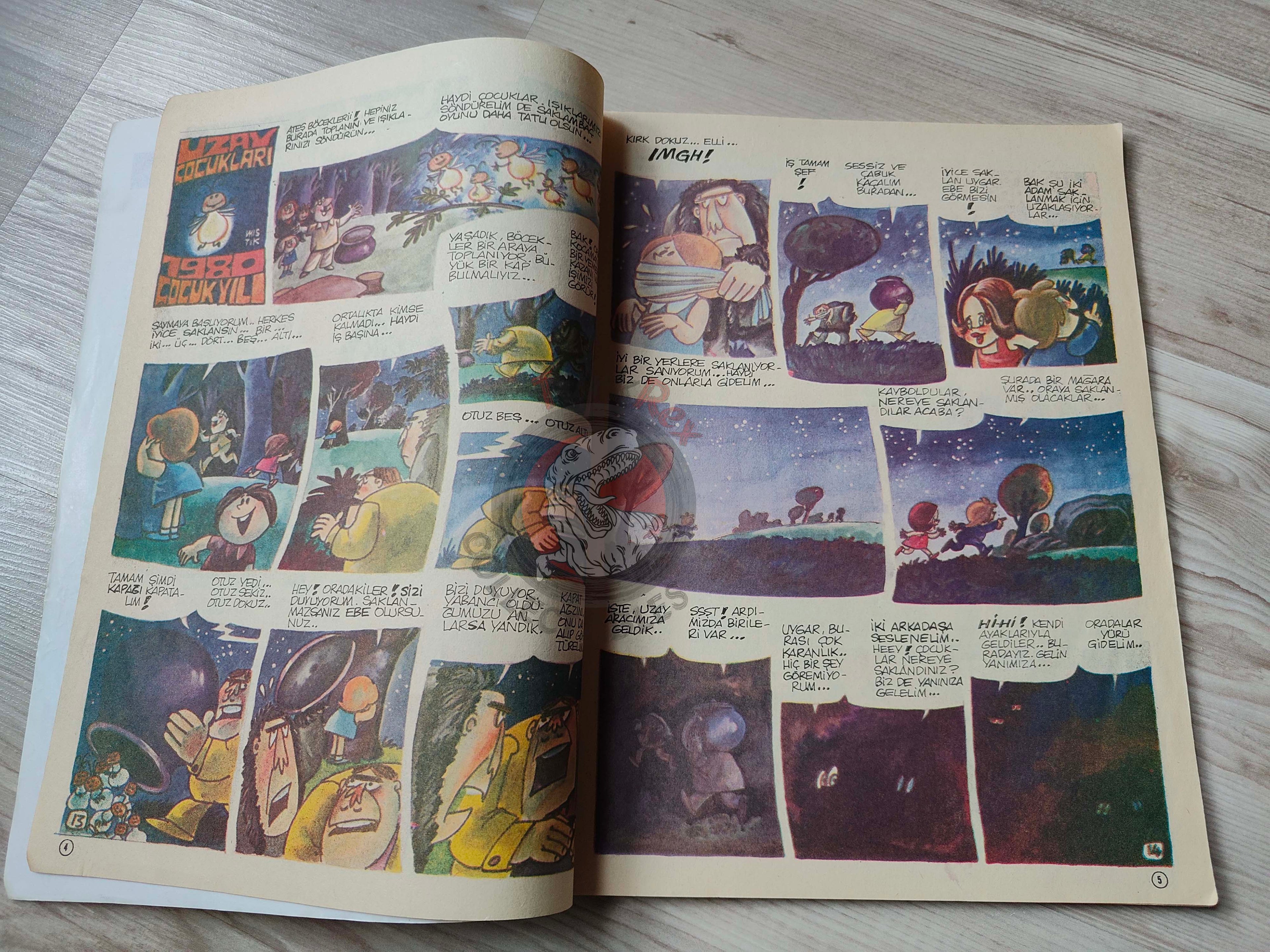 Milliyet Çocuk #4 1980 Turkish Comic Turkey Joyas Literarias Juveniles #141 Karl May
