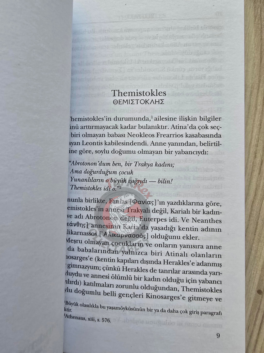 Plutarch – Themistocles and Camillus 2011 Turkish Book Turkey
