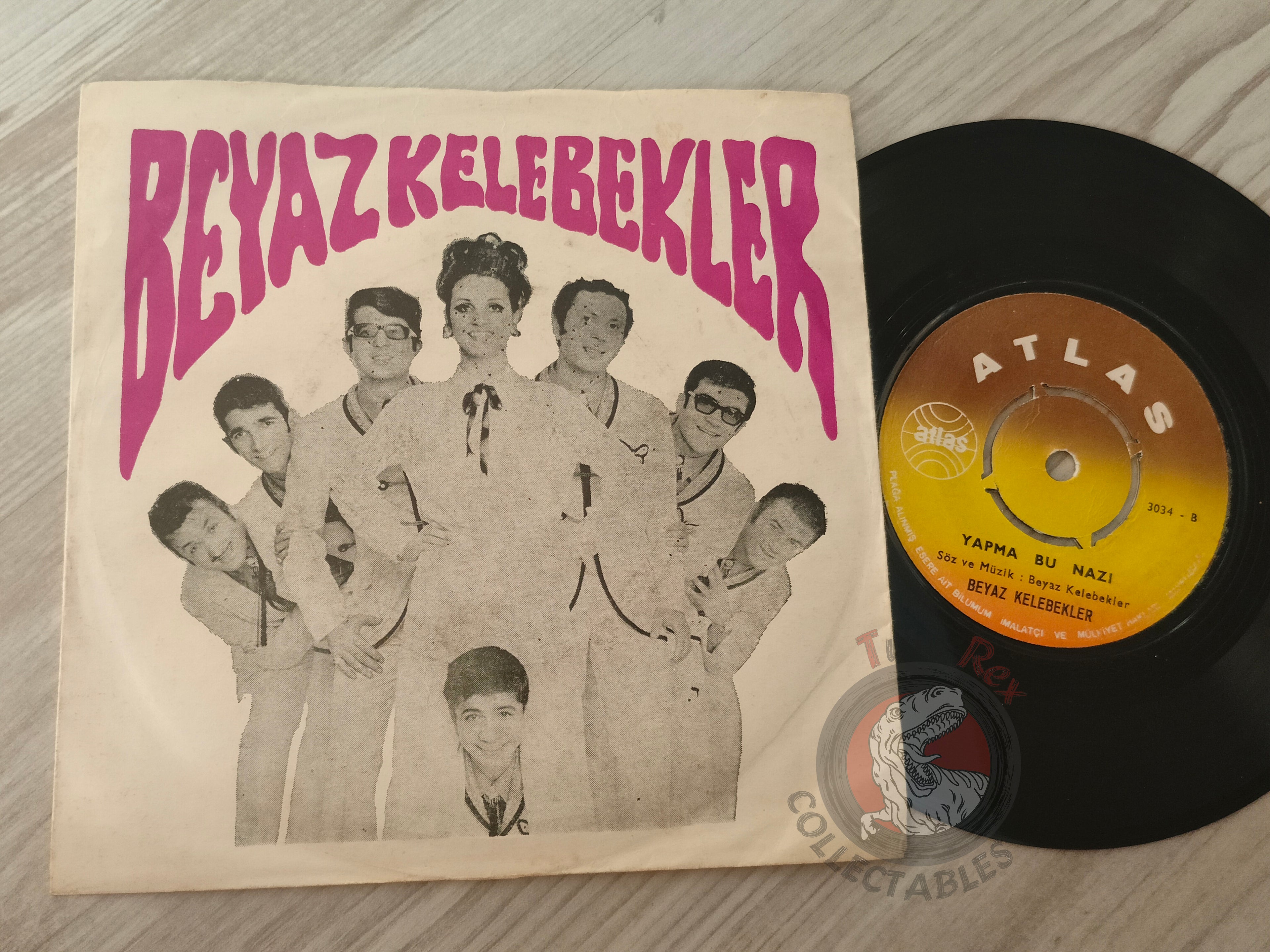 Beyaz Kelebekler – Bu Seni Özleyişim 7" Turkish Pressing Vinyl Turkey Edition