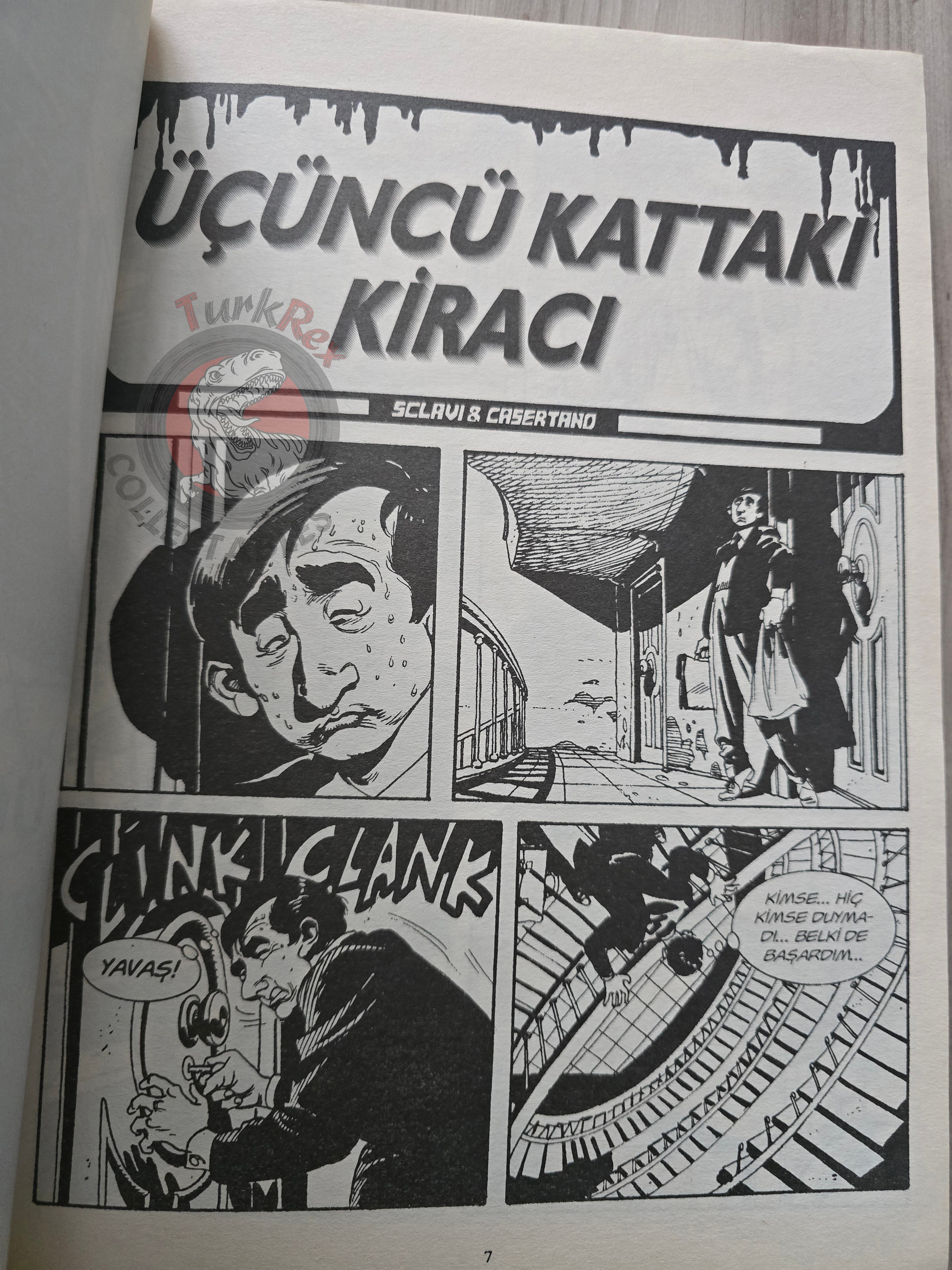 Dylan Dog Gigante #2 2001 Turkish Comic Turkey L’inquilino del terzo piano