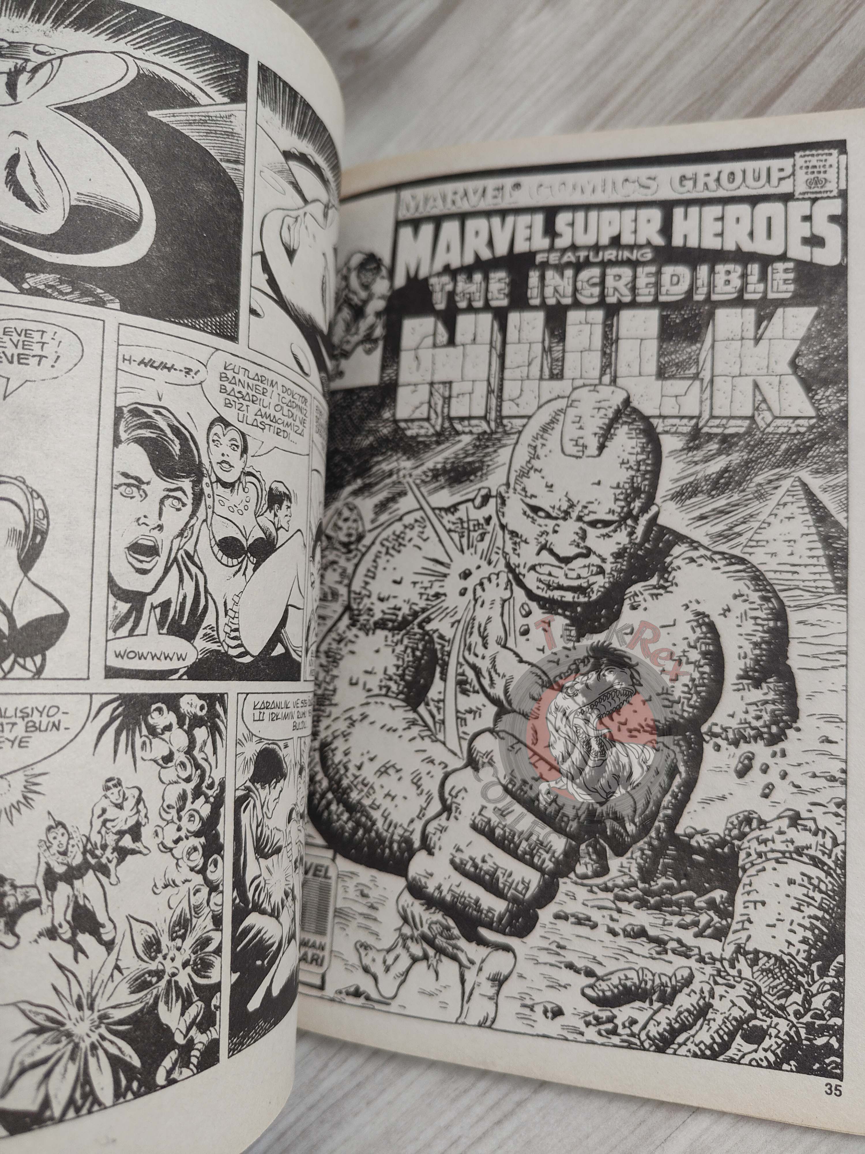 Hulk #18 1988 Turkish Comic Turkey cover Rampaging #7 #95 She-Hulk
