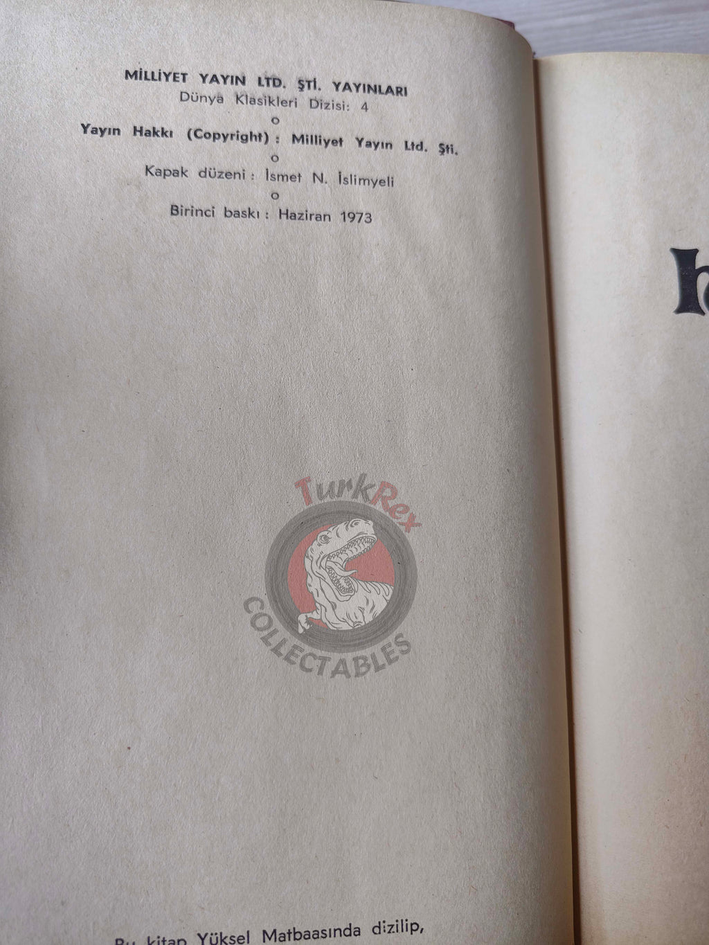 Rubaiyat of Omar Khayyam 1973 HC/DJ Turkish Book Turkey Persian
