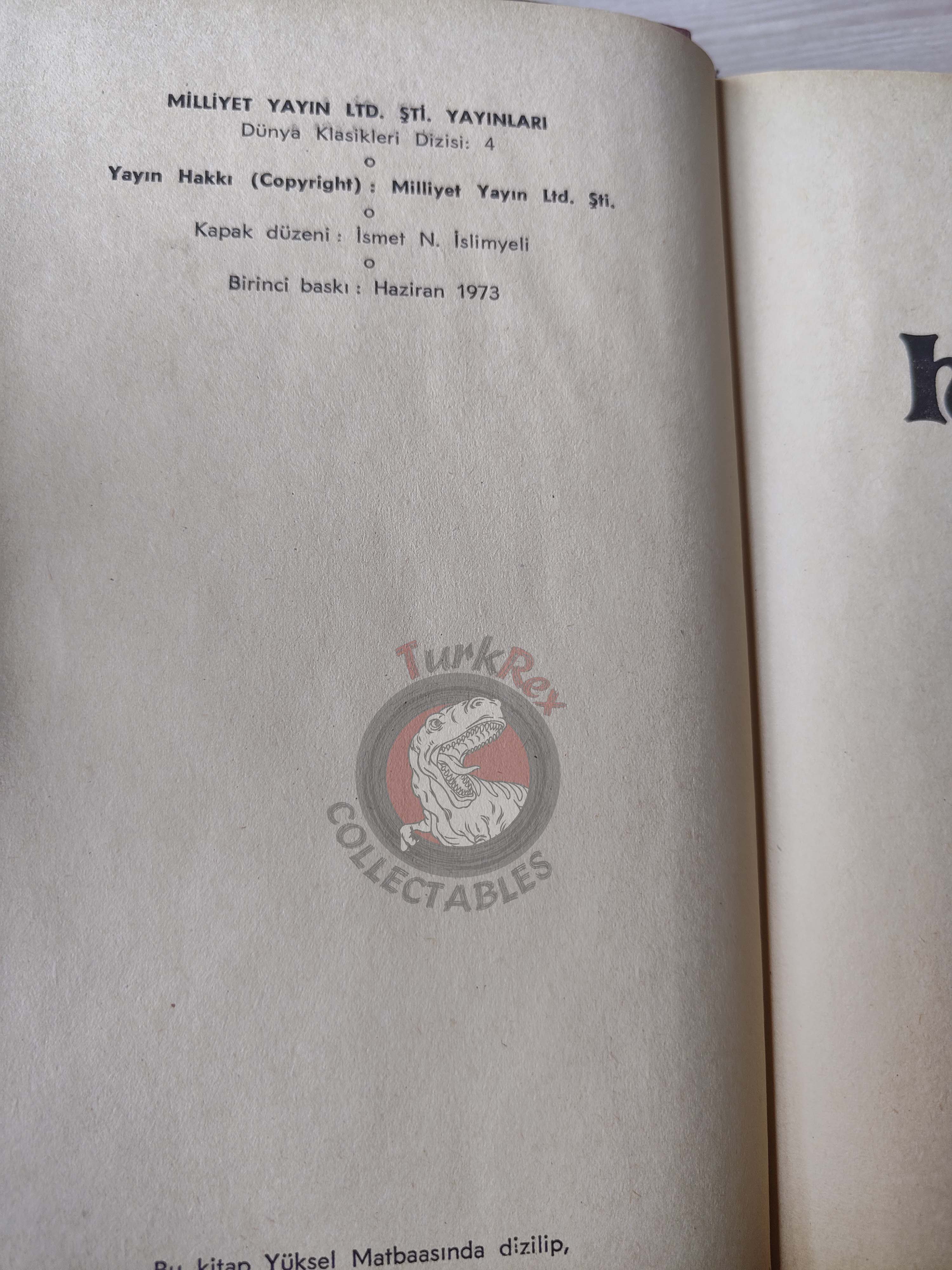 Rubaiyat of Omar Khayyam 1973 HC/DJ Turkish Book Turkey Persian