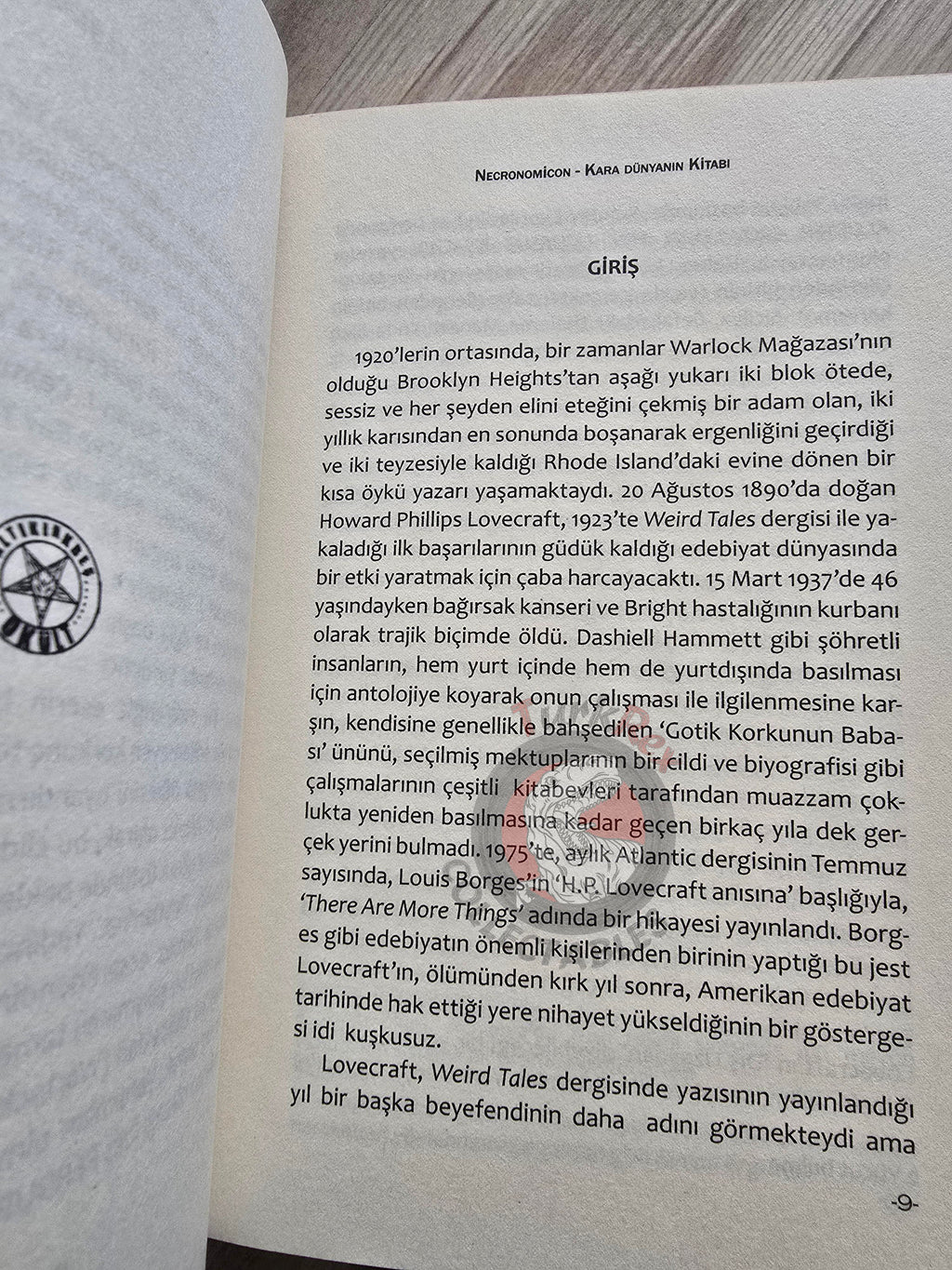 The Necronomicon: Book of Death 2017 Turkish Book Turkey Magic Occult