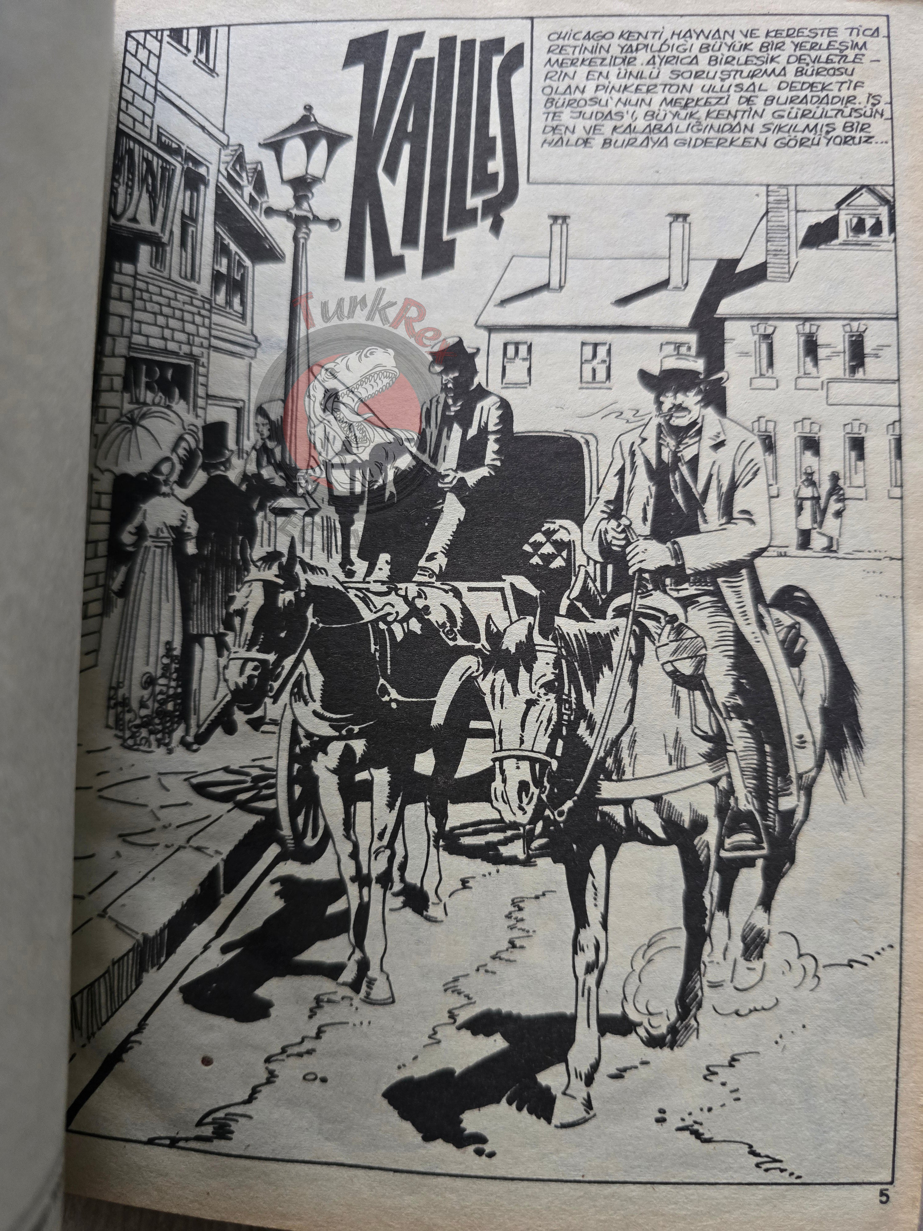 Judas #5 Turkish Edition Comic Turkey L'attentato #6