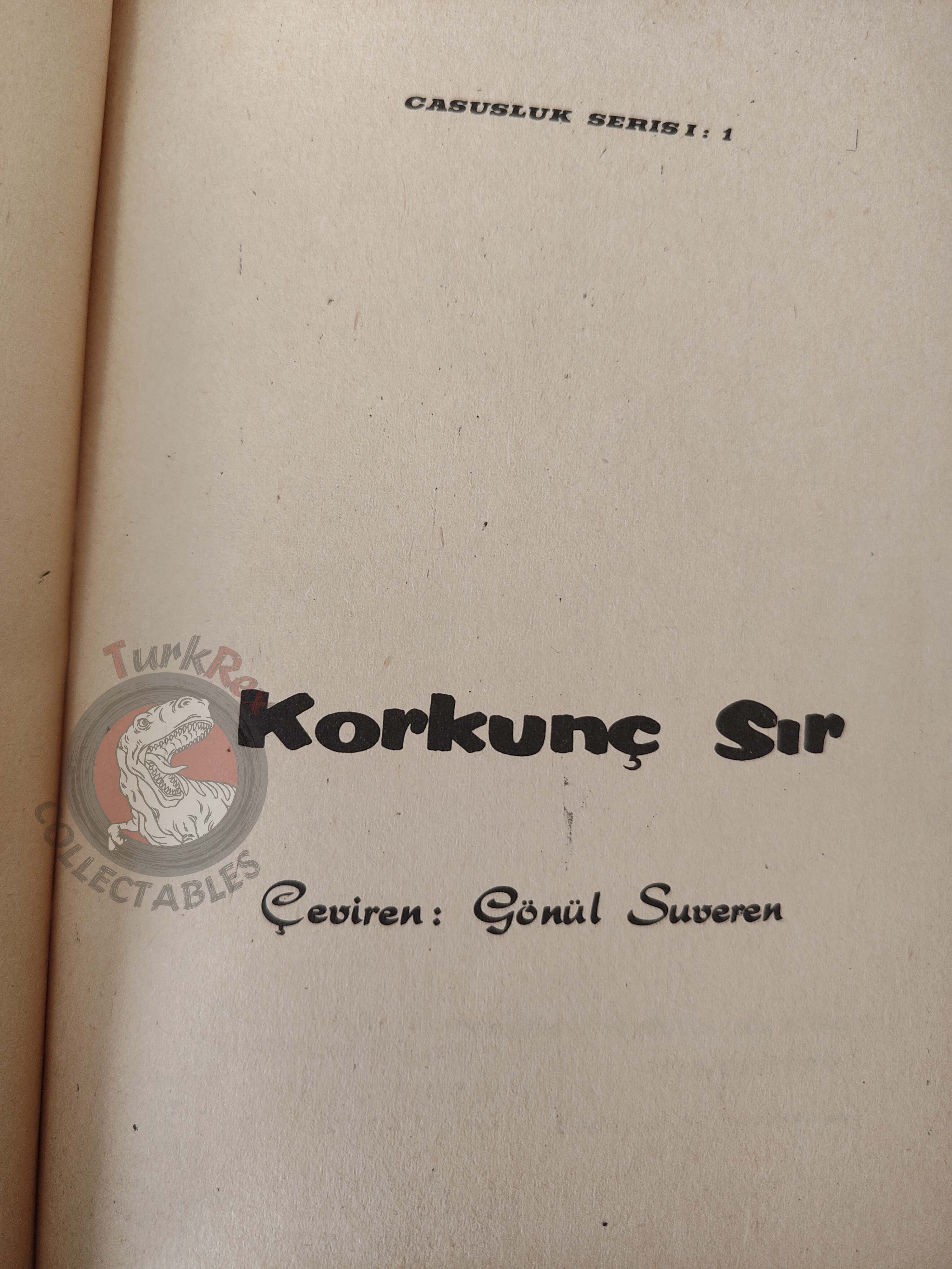 Alistair MacLean – The Satan Bug 1966 1st Turkish Book Turkey