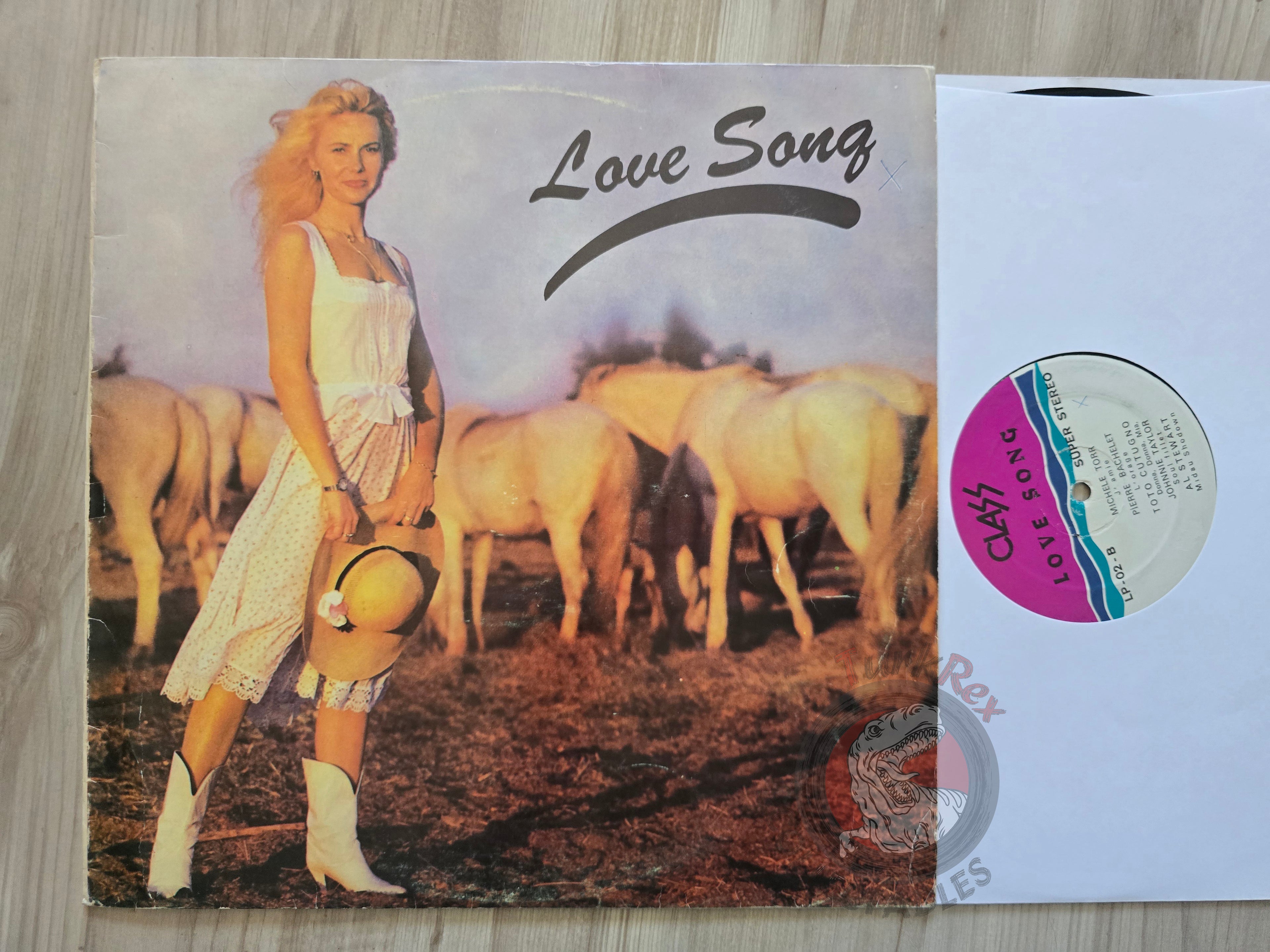 Various – Love Song Turkish Pressing Vinyl Turkey Edition Michèle Torr Cover