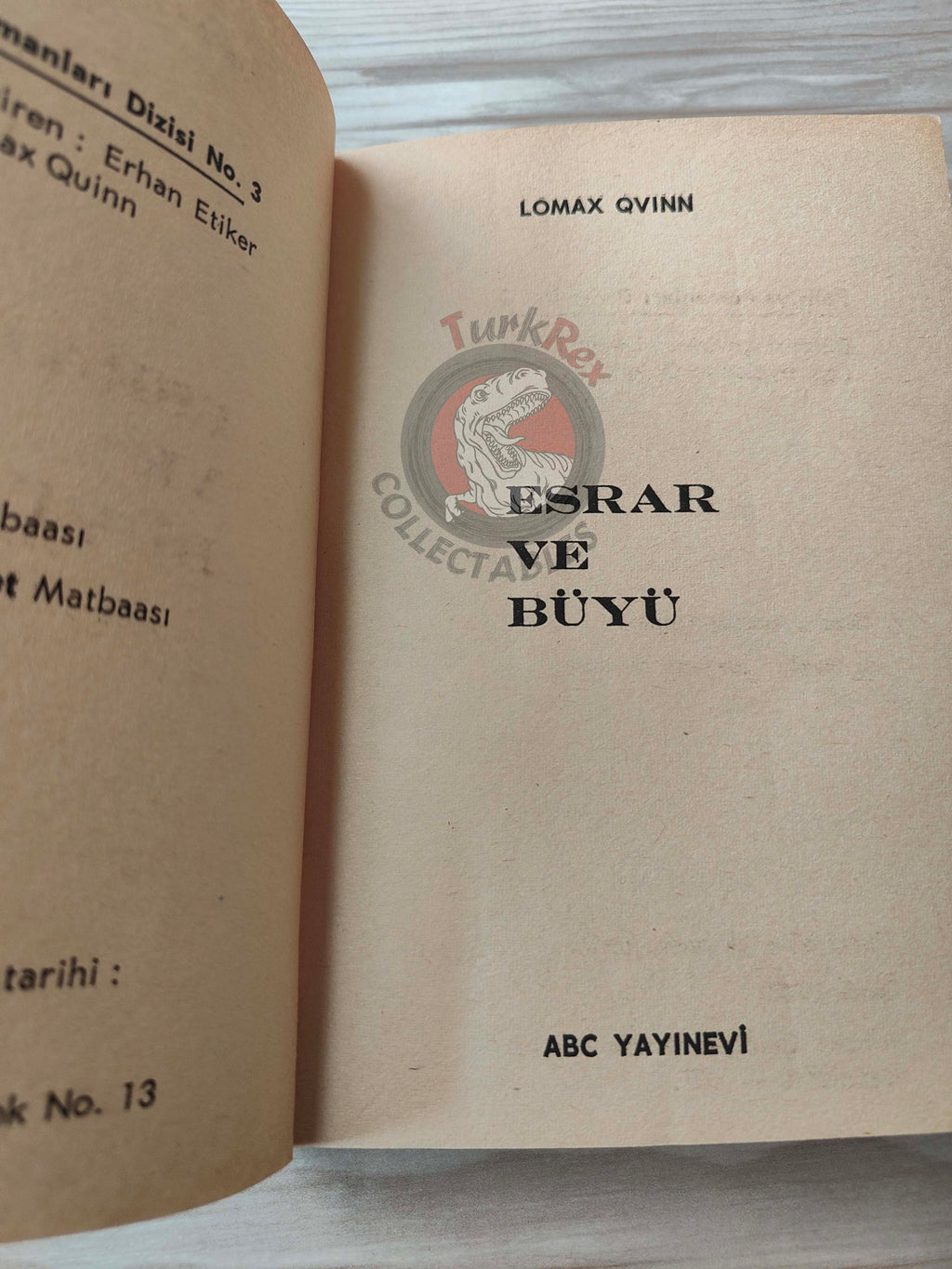 Lomax Quinn – Jack Brown #3 1970 Turkish Book Turkey