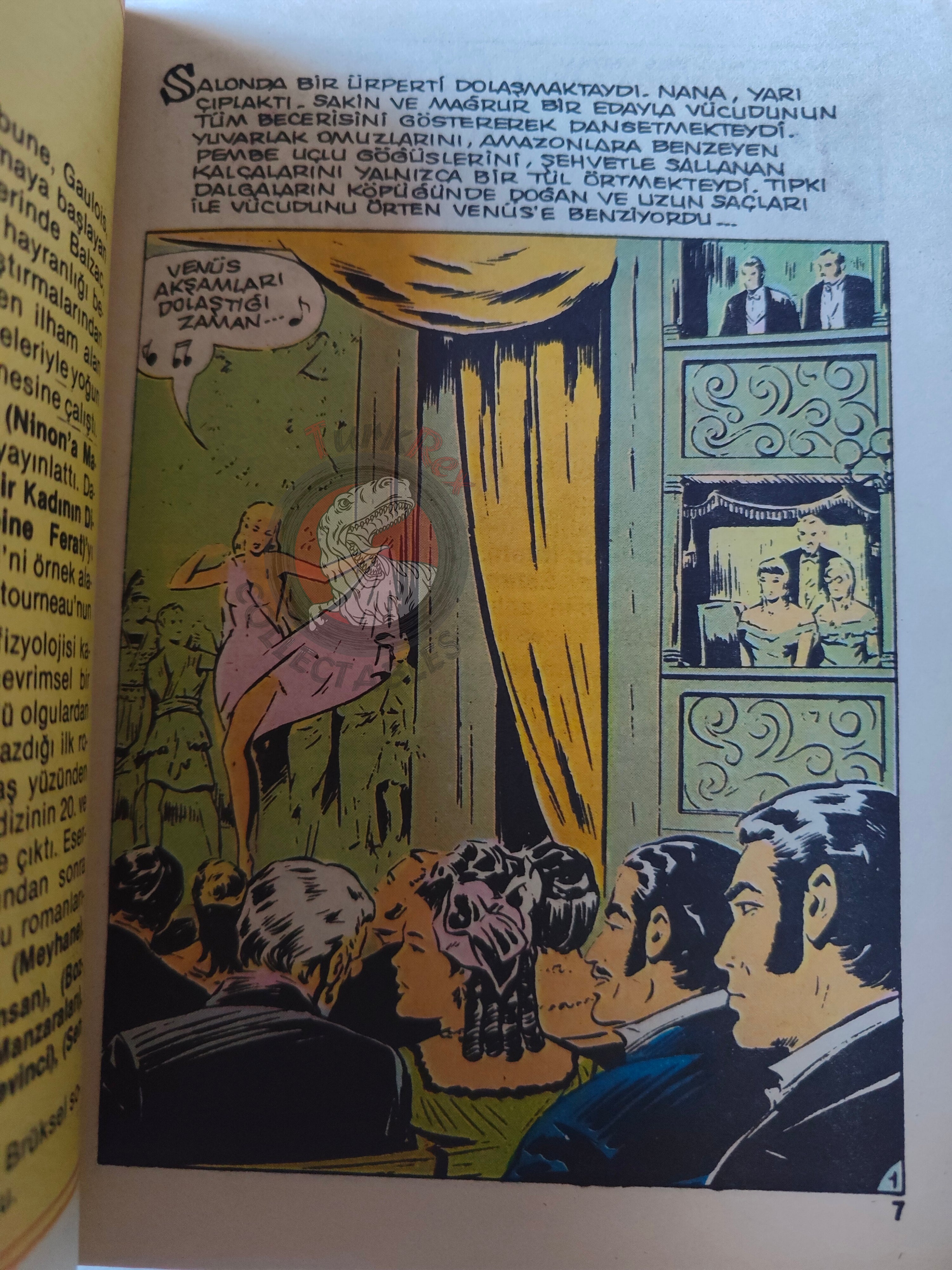 Nana – Emile Zola Turkish Comic Turkey Classics Illustrated