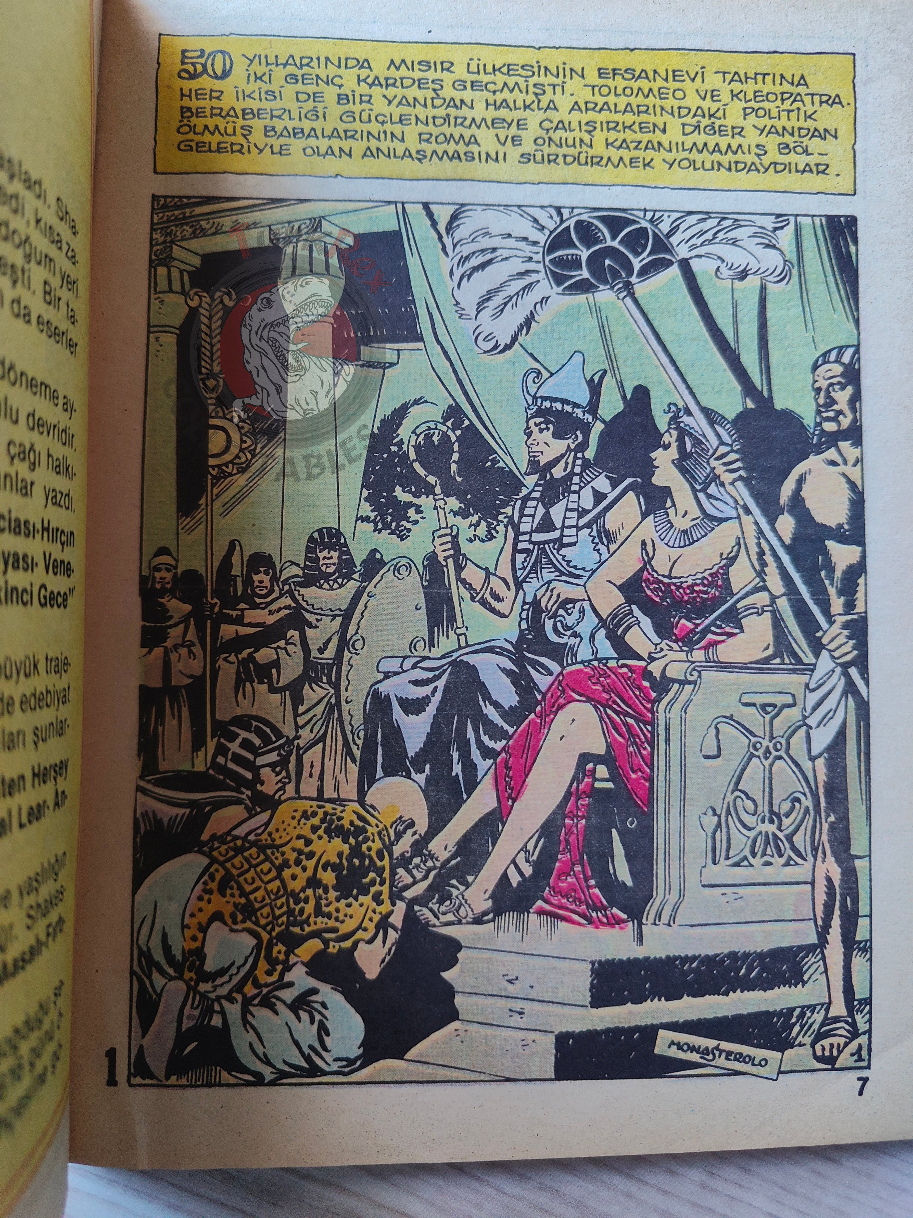 Cleopatra  – William Shakespeare Turkish Comic Turkey Classics Illustrated