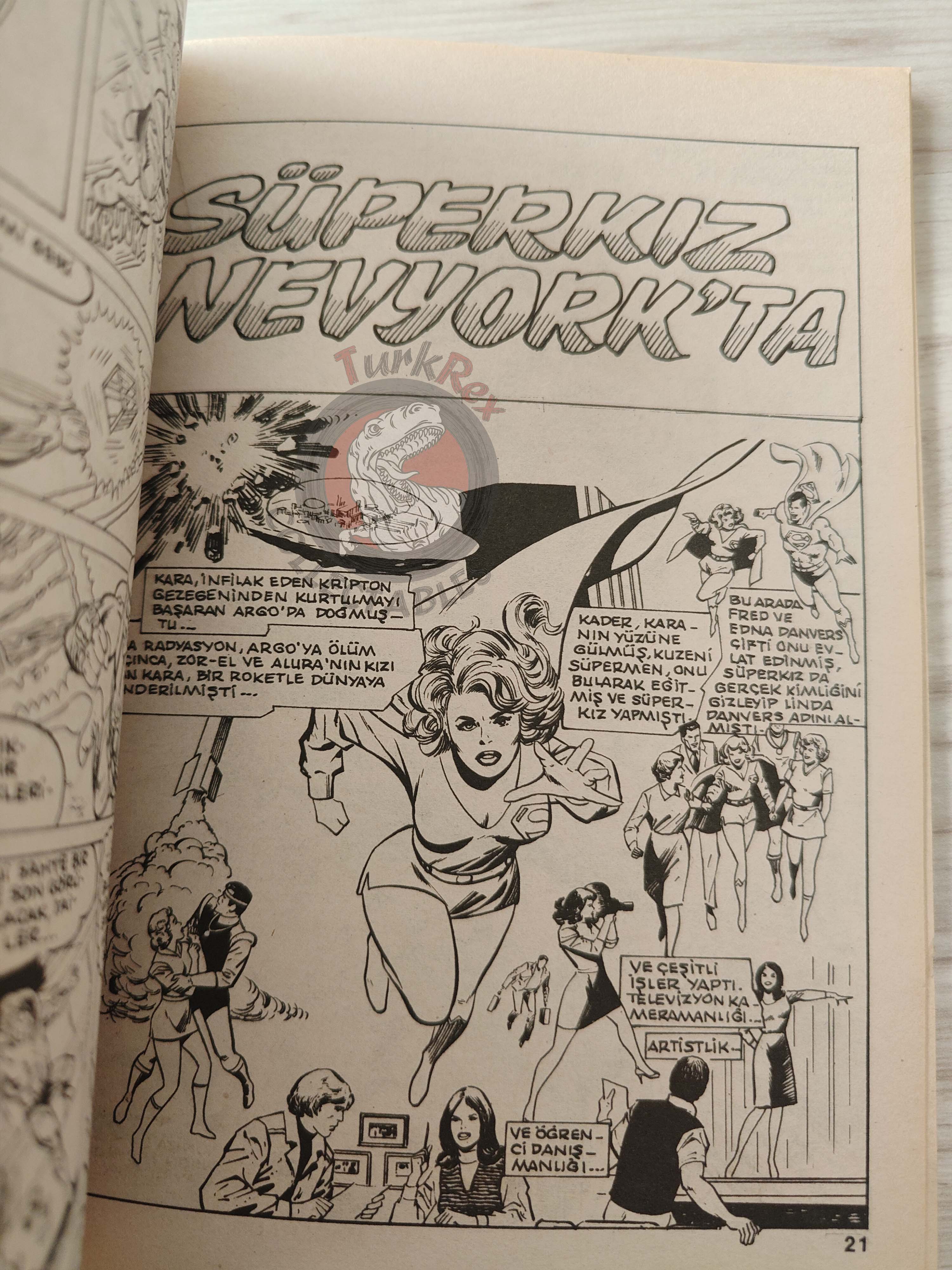 Superman #47 1987 Turkish Comic Turkey The Family #208 Action Comics #564 Batman Supergirl