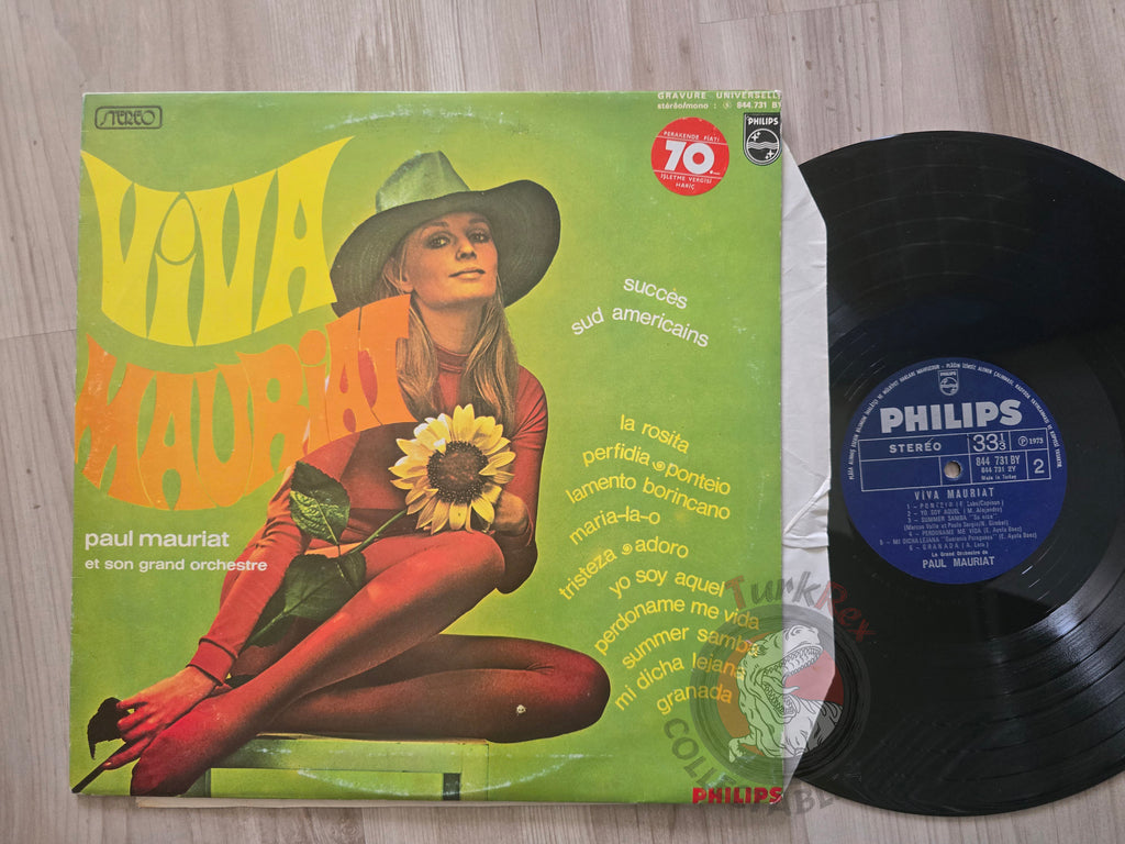 Paul Mauriat – Viva Mauriat Turkish Pressing Vinyl Turkey Edition