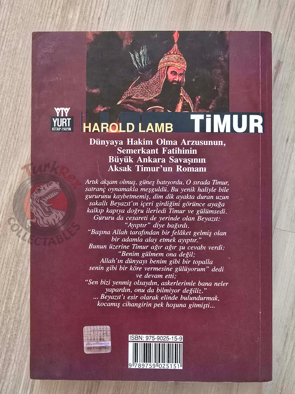 Harold Lamb – Tamerlane, the Earth Shaker 2005 Turkish Book Turkey
