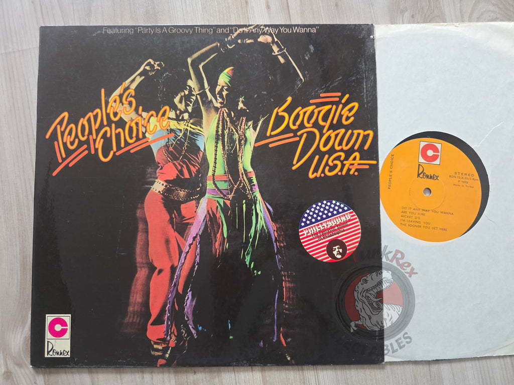 People's Choice – Boogie Down U.S.A. Turkish Pressing Vinyl Turkey Edition