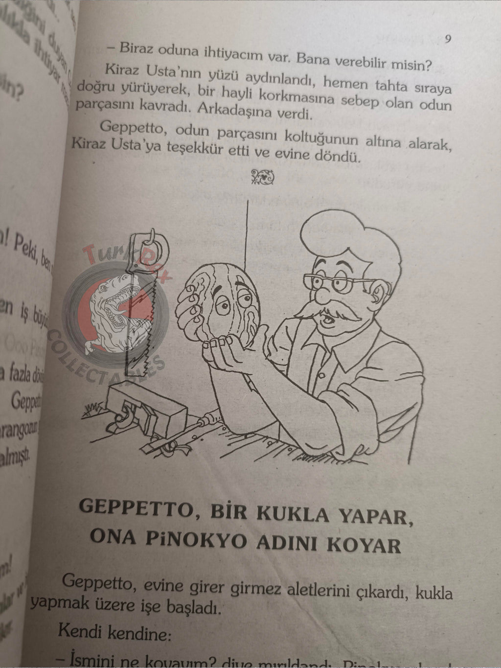 Carlo Collodi – Pinocchio 2005 Turkish Book Turkey Illustrated