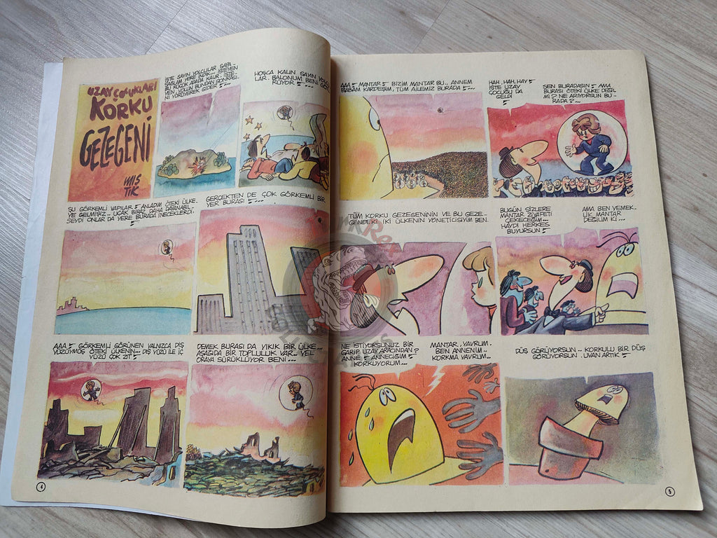 Milliyet Çocuk #10 1979 Turkish Comic Turkey Joyas Literarias Juveniles #61 Mayne Reid