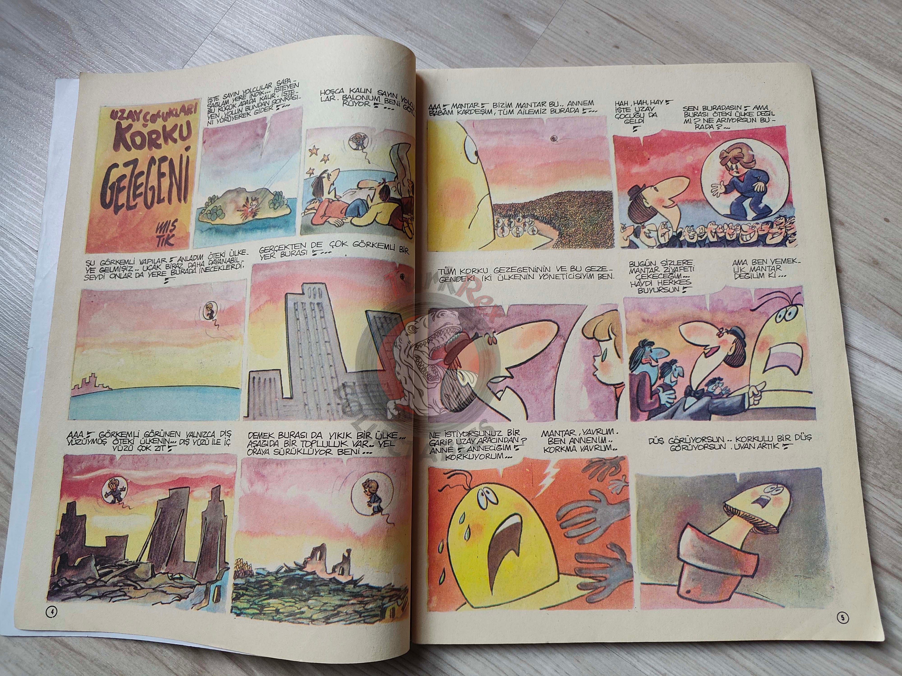 Milliyet Çocuk #10 1979 Turkish Comic Turkey Joyas Literarias Juveniles #61 Mayne Reid