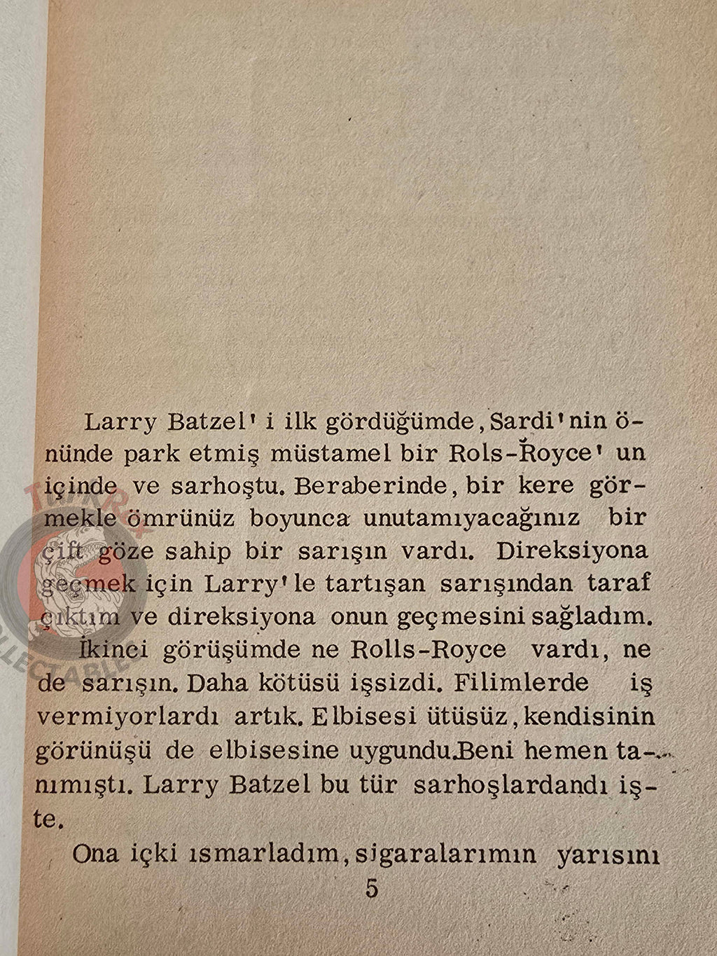 Raymond Chandler – The Long Goodbye 1976 1st Turkish Book Turkey