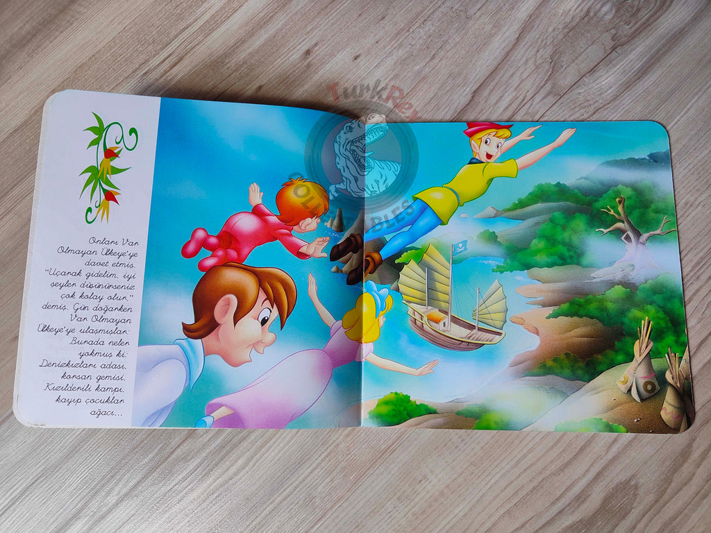 J. M. Barrie – Peter Pan 2013 Turkish Book Turkey Illustrated