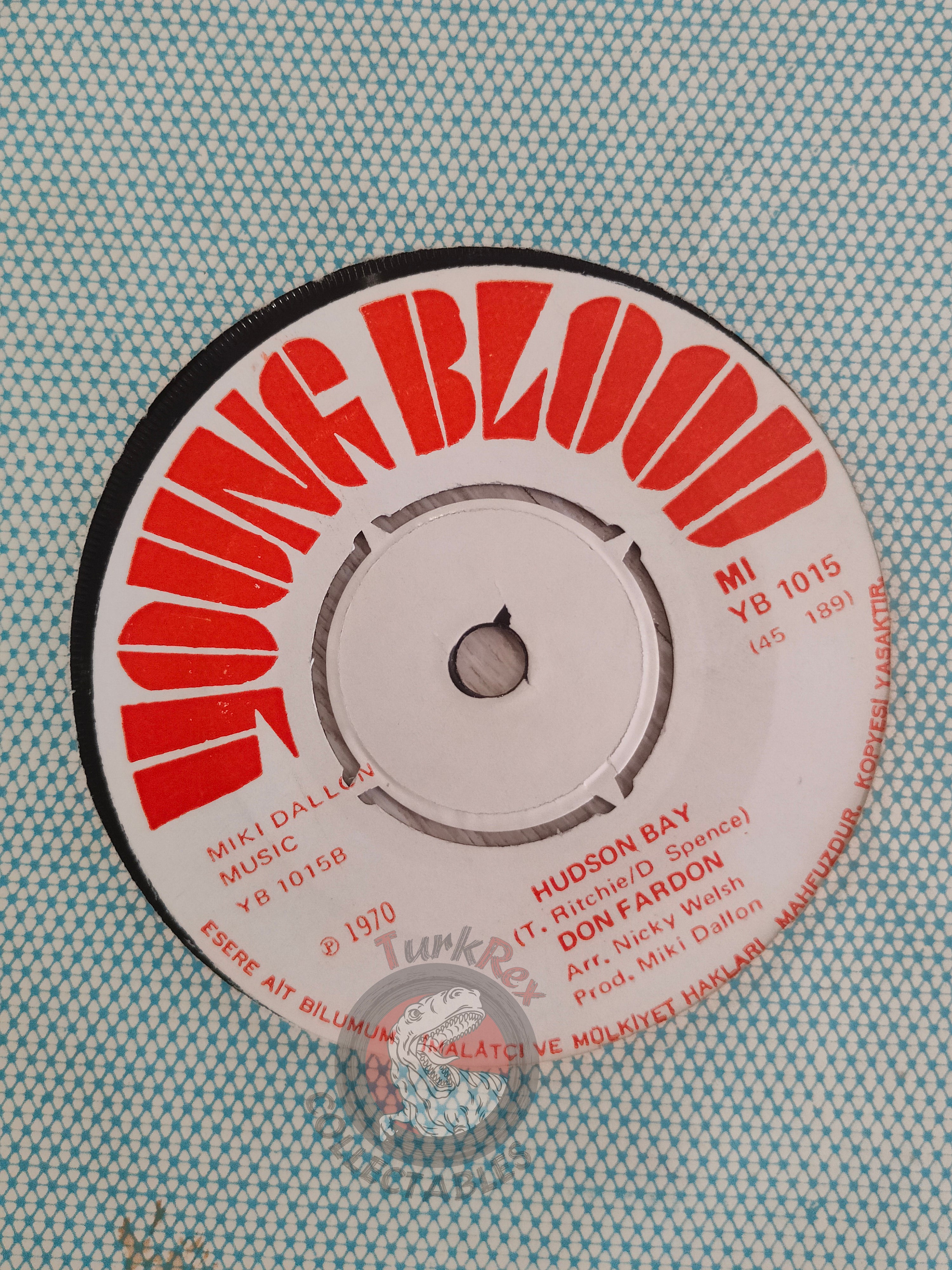 Don Fardon – Indian Reservation 7" Turkish Pressing Vinyl Turkey Edition